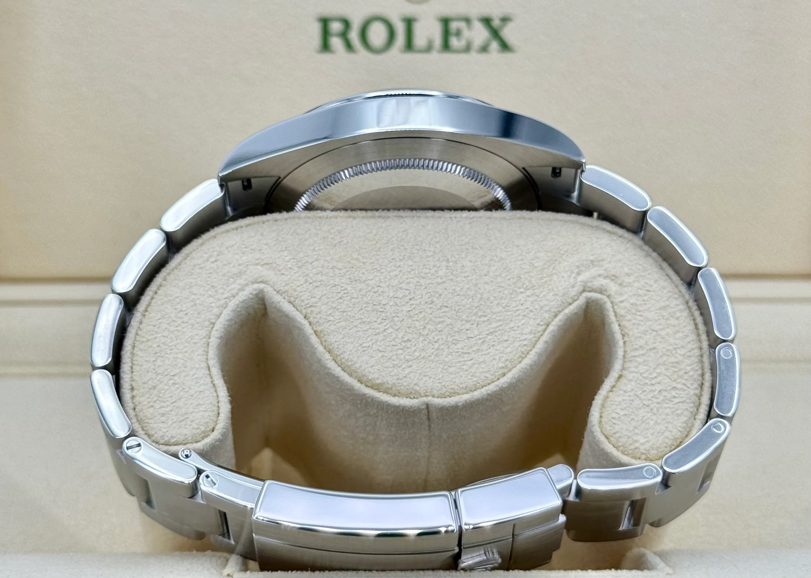2022 Rolex Air-King 40mm 126900 Stainless Steel Black Dial - Image 10