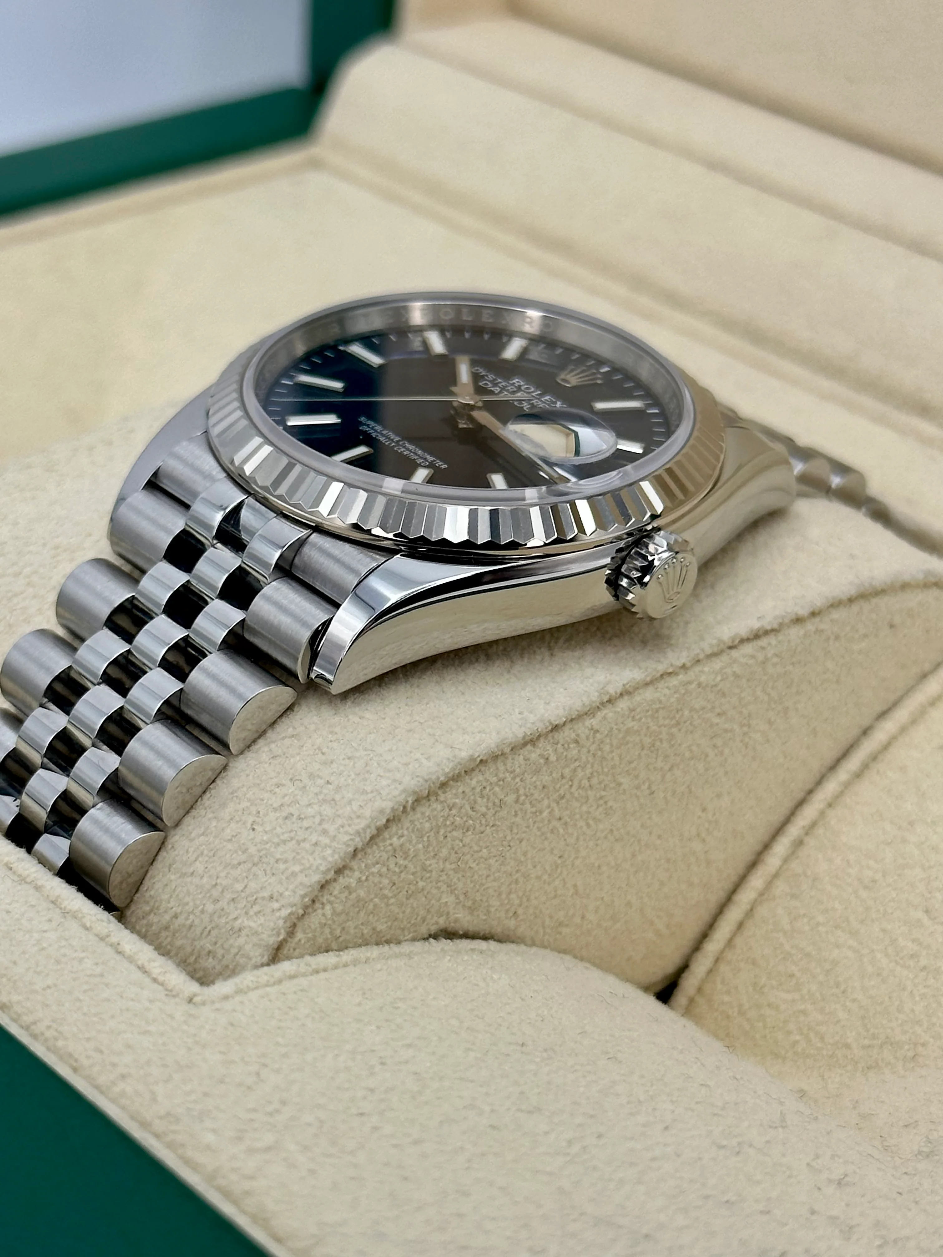 2022 Rolex Datejust 36mm 126234 Jubilee Blue Dial - Image 5