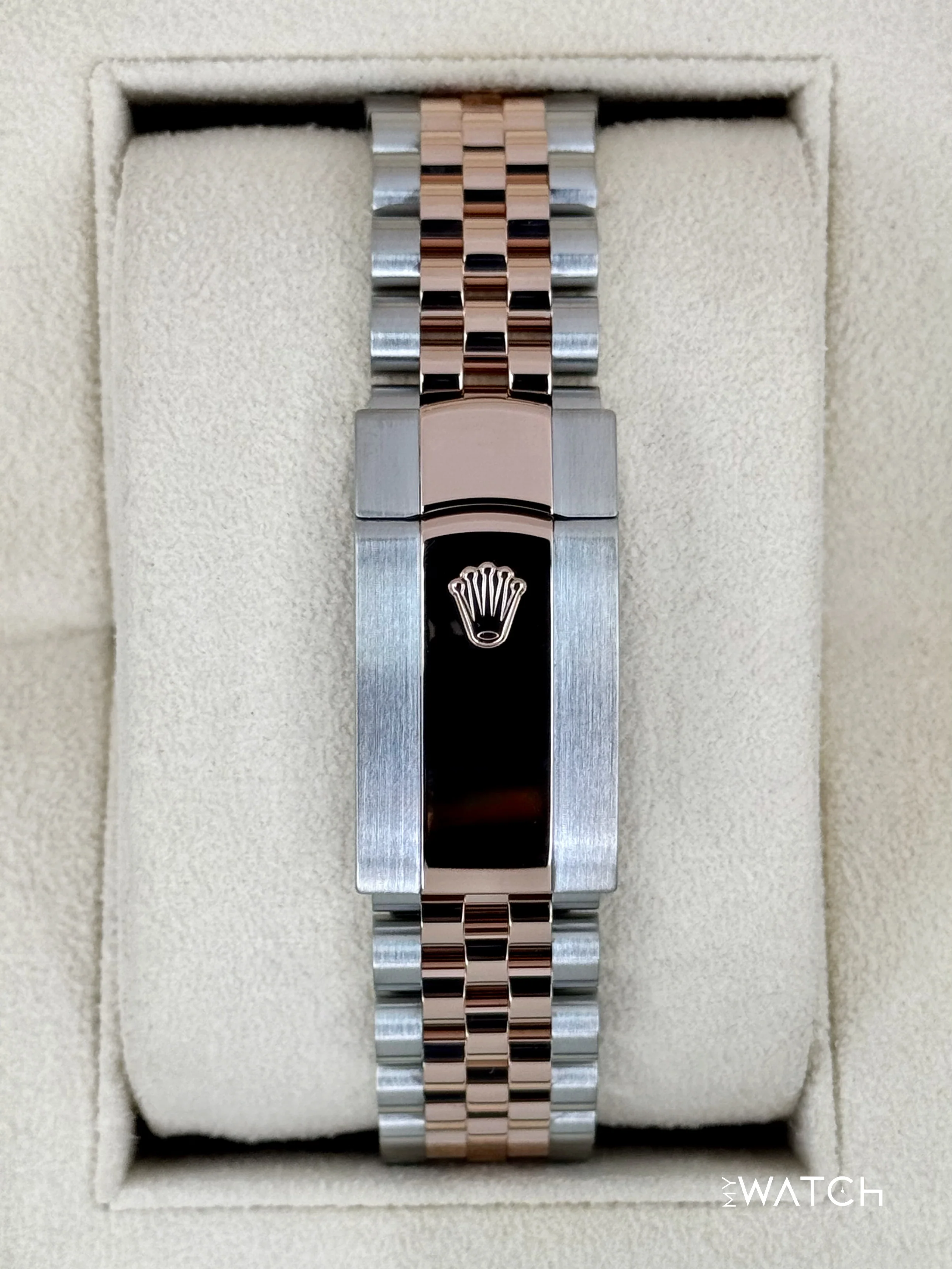 2022 Rolex Datejust 41mm 126331 Two-Tone Jubilee Wimbledon Dial - Image 2