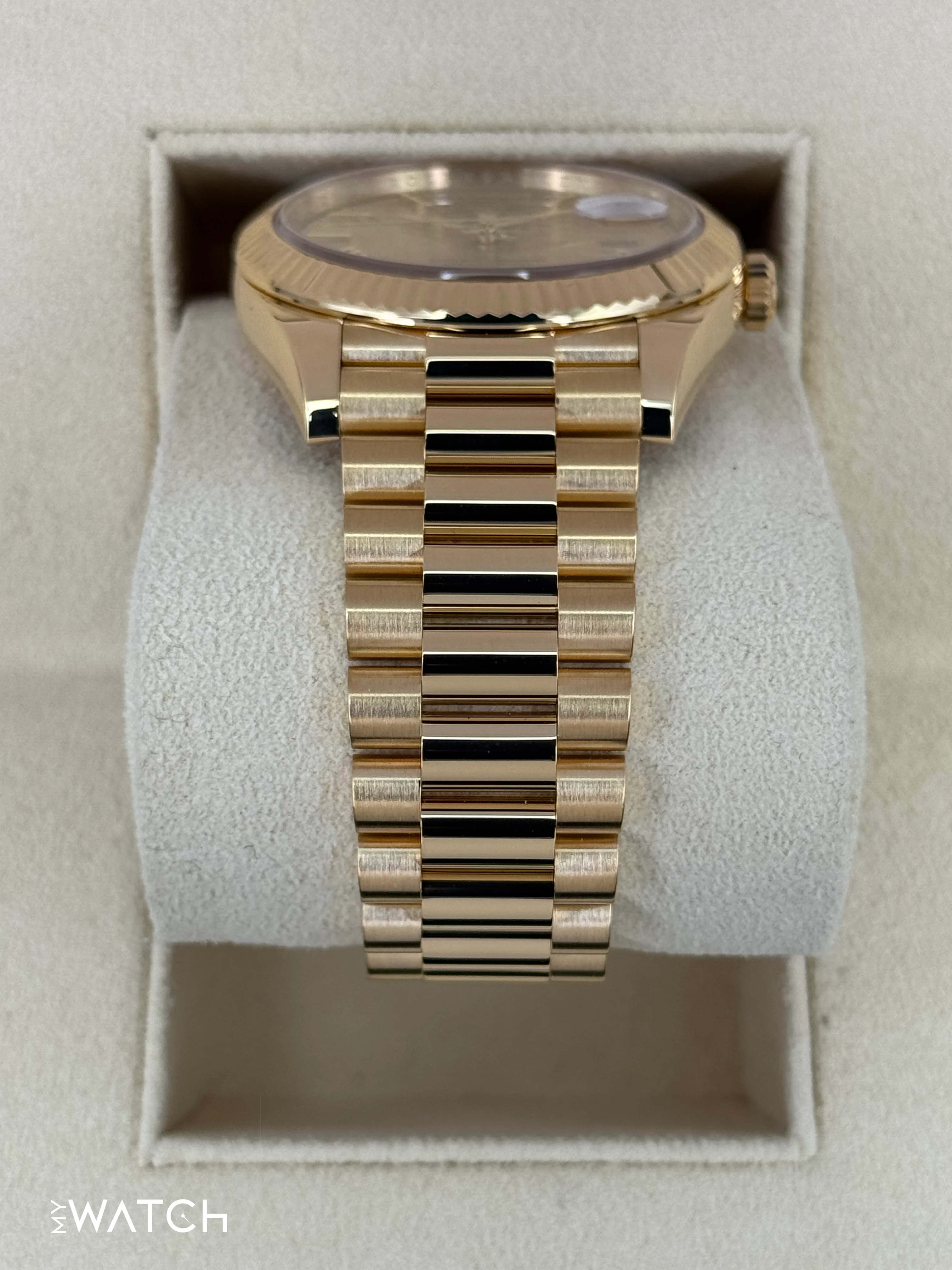 2022 Rolex Day-Date 40mm 228238 Presidential Champagne Dial - Image 3