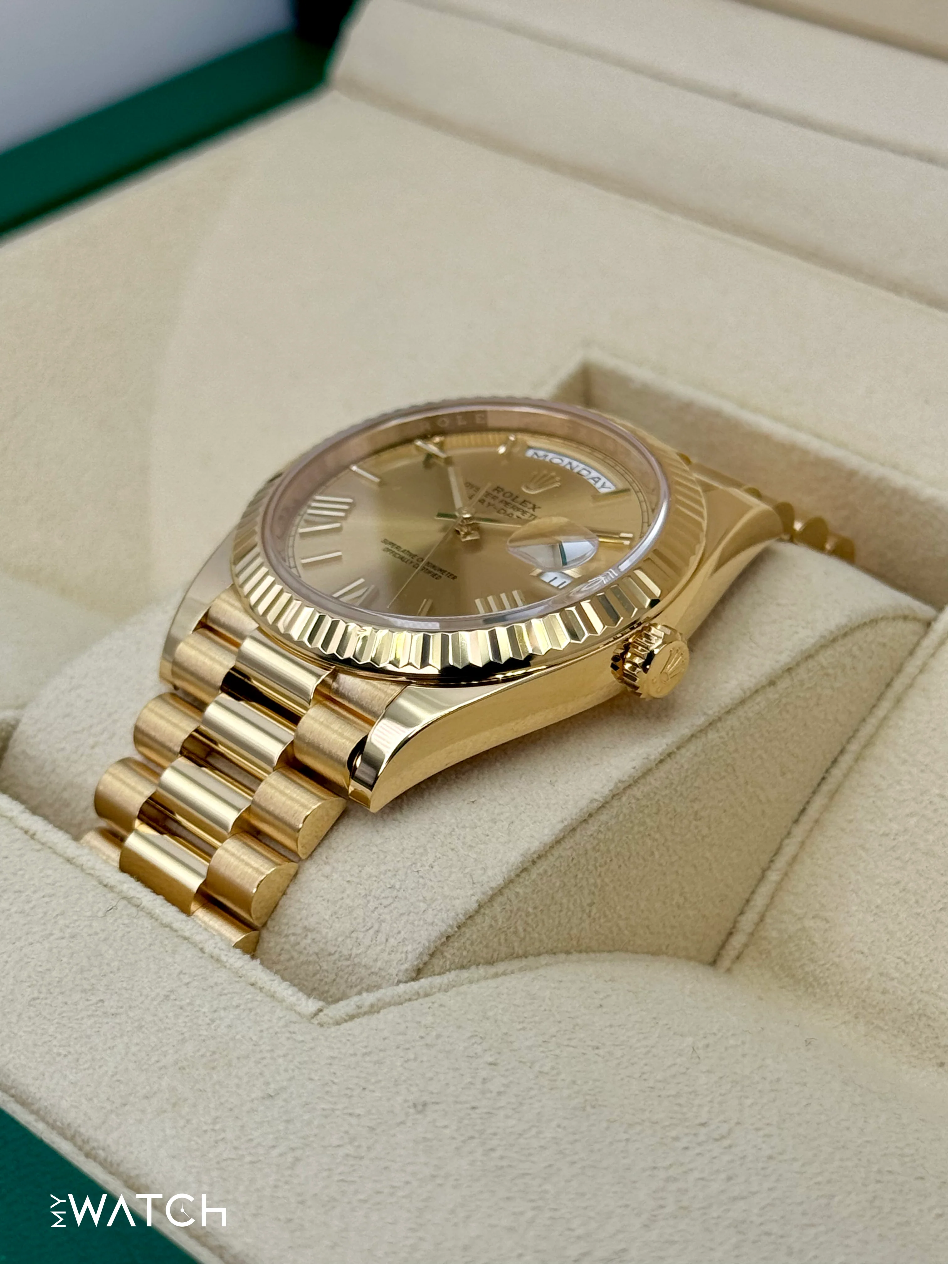 2022 Rolex Day-Date 40mm 228238 Presidential Champagne Dial - Image 5