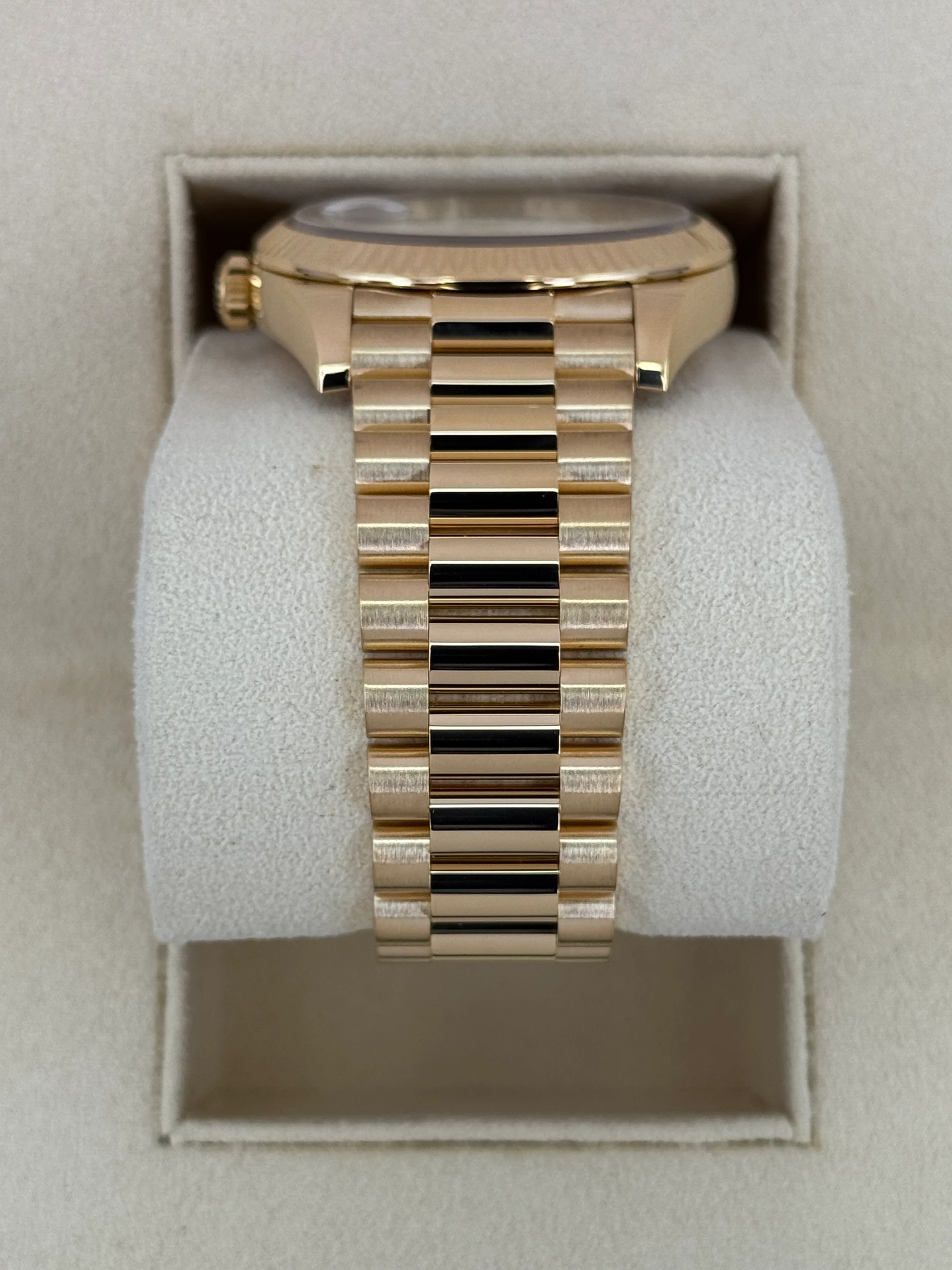 2022 Rolex Day-Date 40mm 228238 Presidential White Dial - Image 4