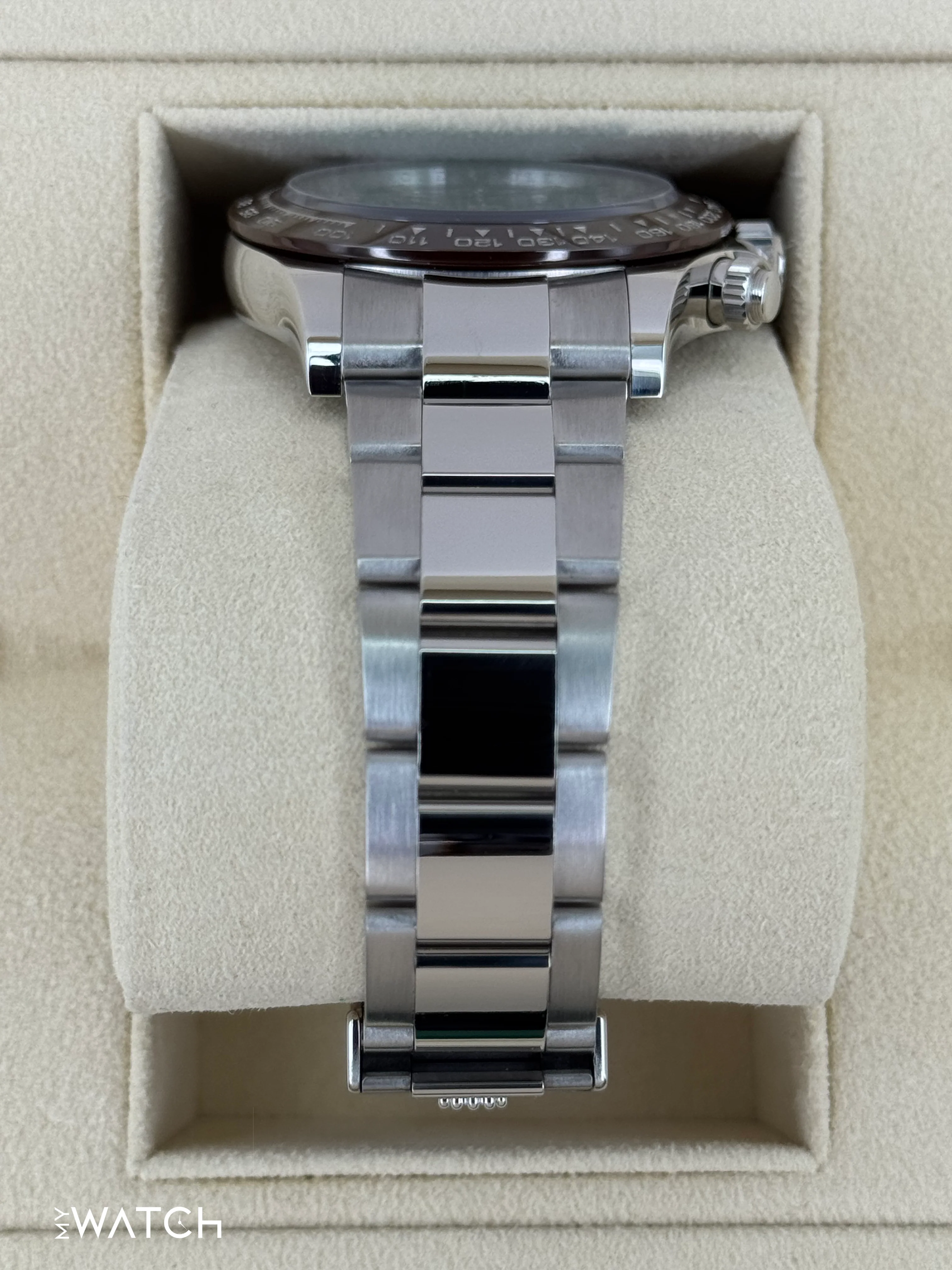 2022 Rolex Daytona 40mm 116506 Platinum Ice Blue Diamond Baguette Dial - Image 3