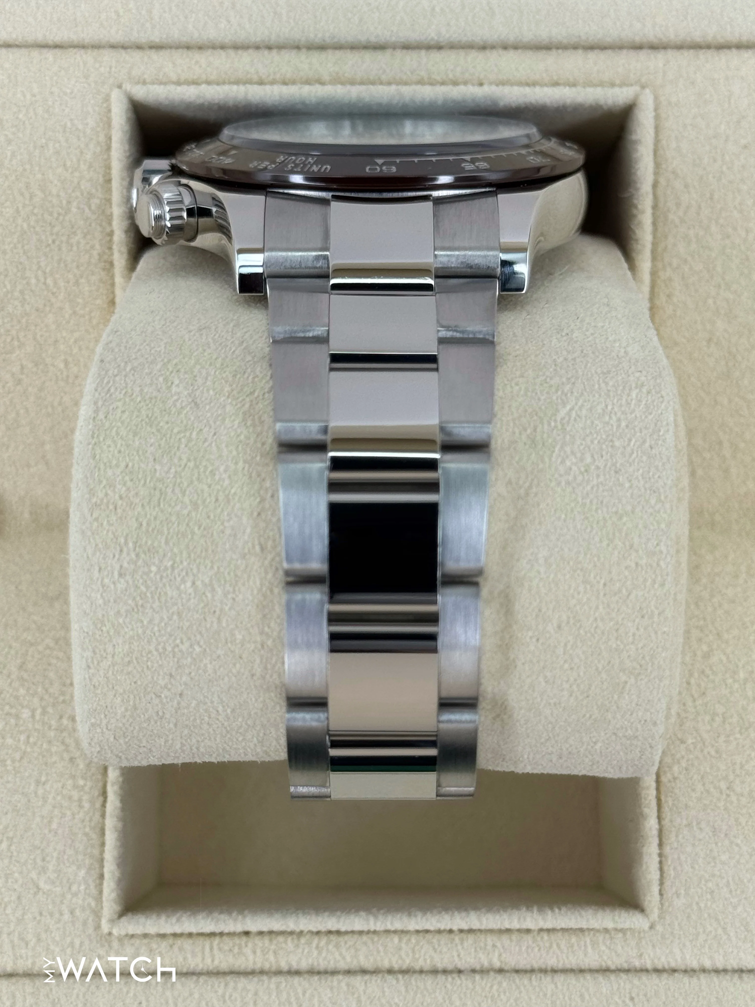 2022 Rolex Daytona 40mm 116506 Platinum Ice Blue Diamond Baguette Dial - Image 4