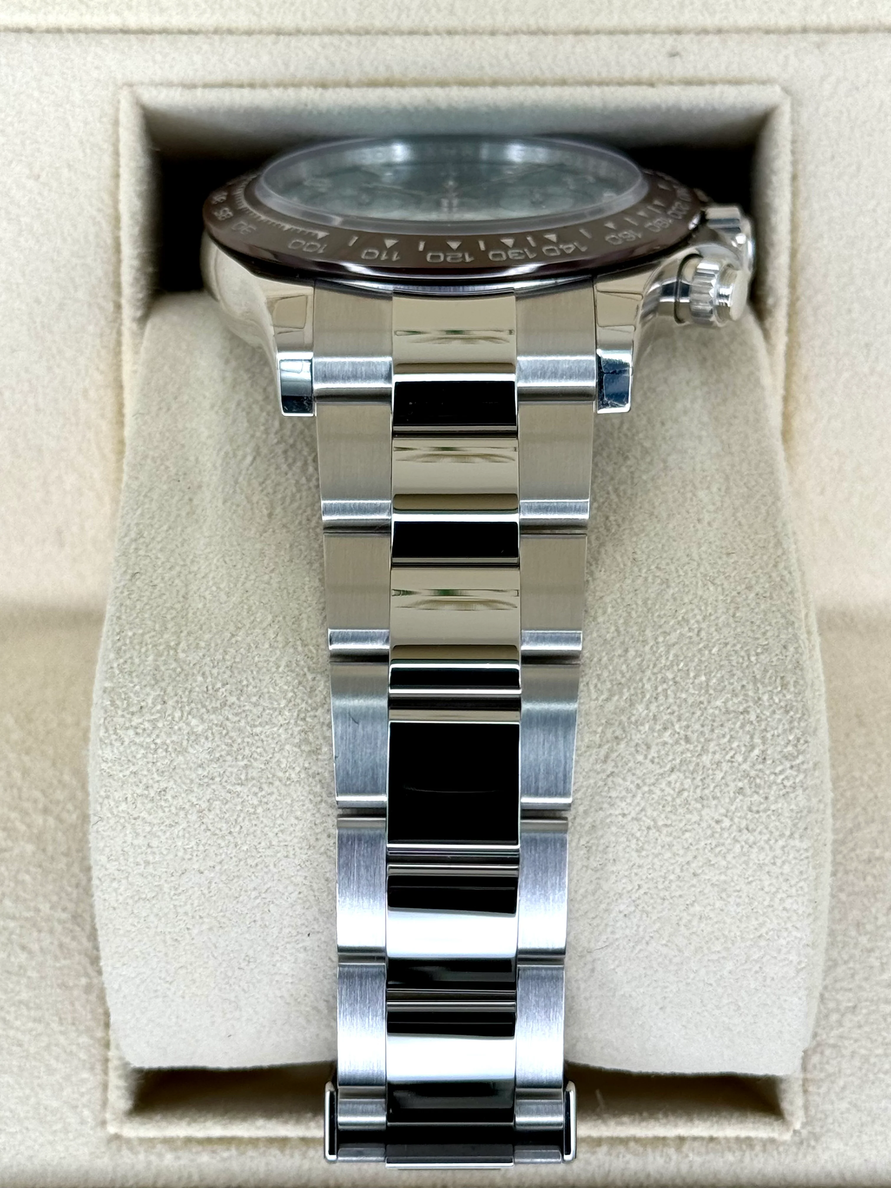 NEW Rolex Daytona 40mm 116506 Platinum Ice Blue Diamond Baguette Dial - Image 3