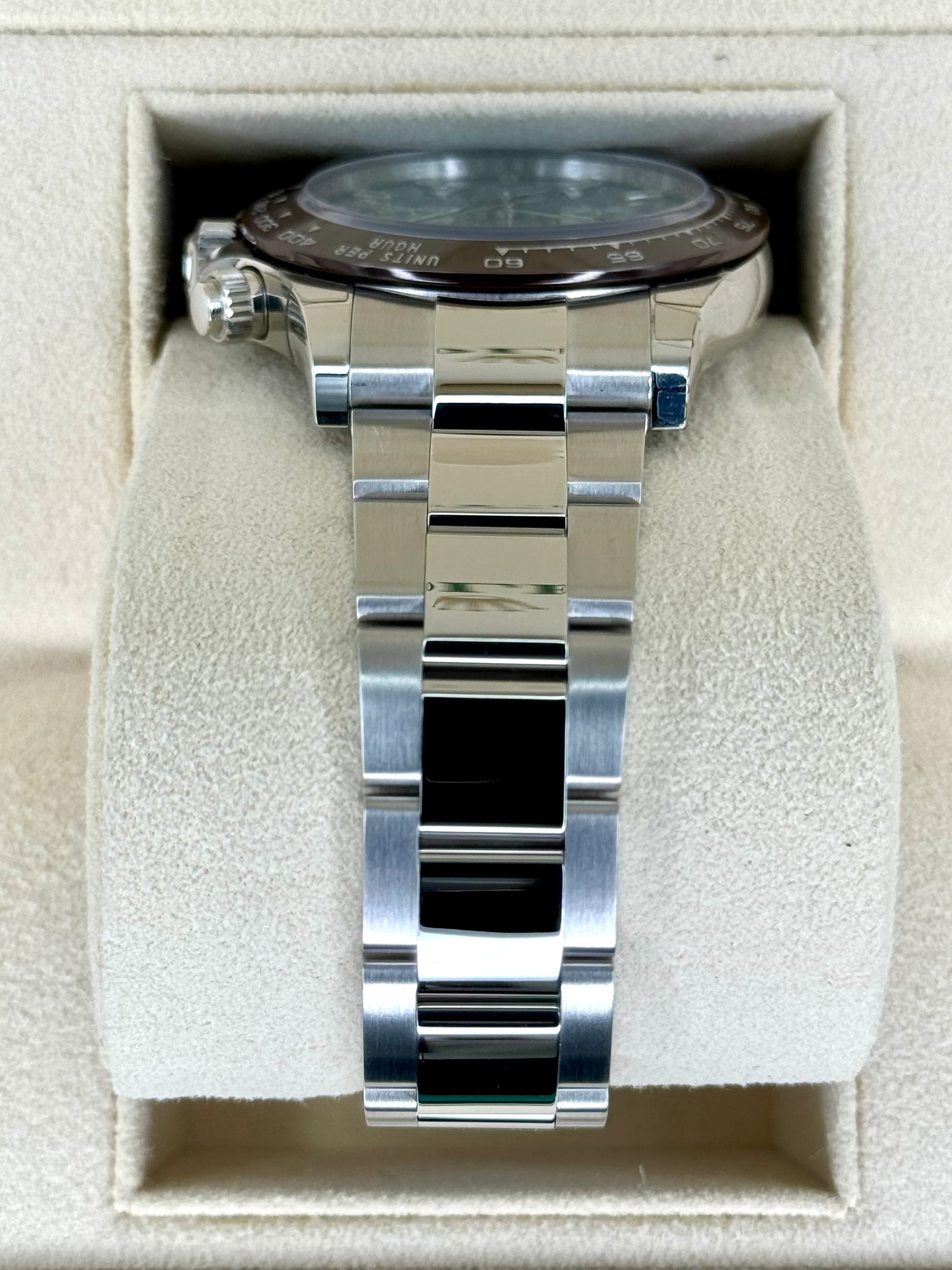 NEW Rolex Daytona 40mm 116506 Platinum Ice Blue Diamond Baguette Dial - Image 4
