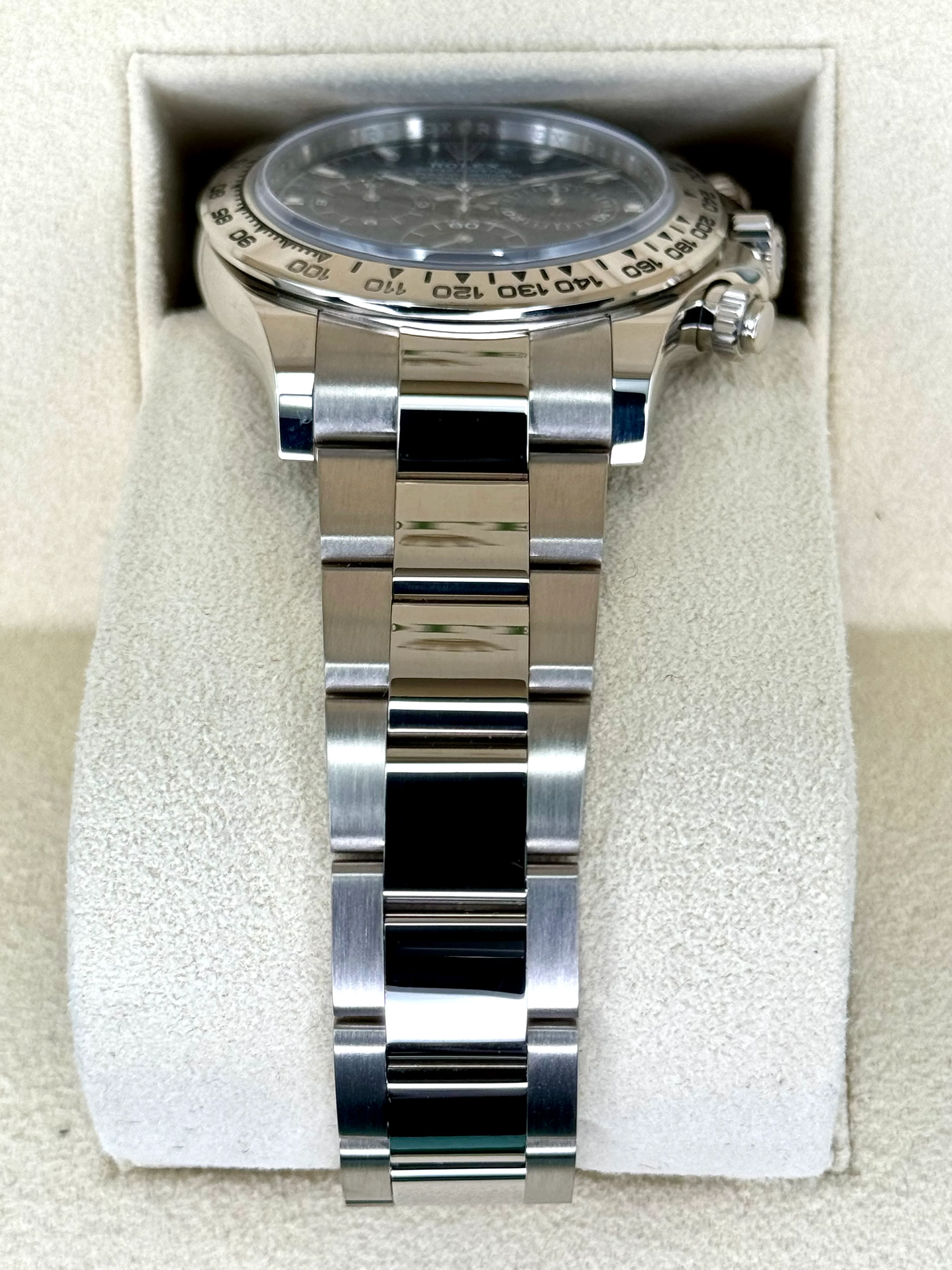 2022 Rolex Daytona 40mm 116509 White Gold Blue Dial - Image 3