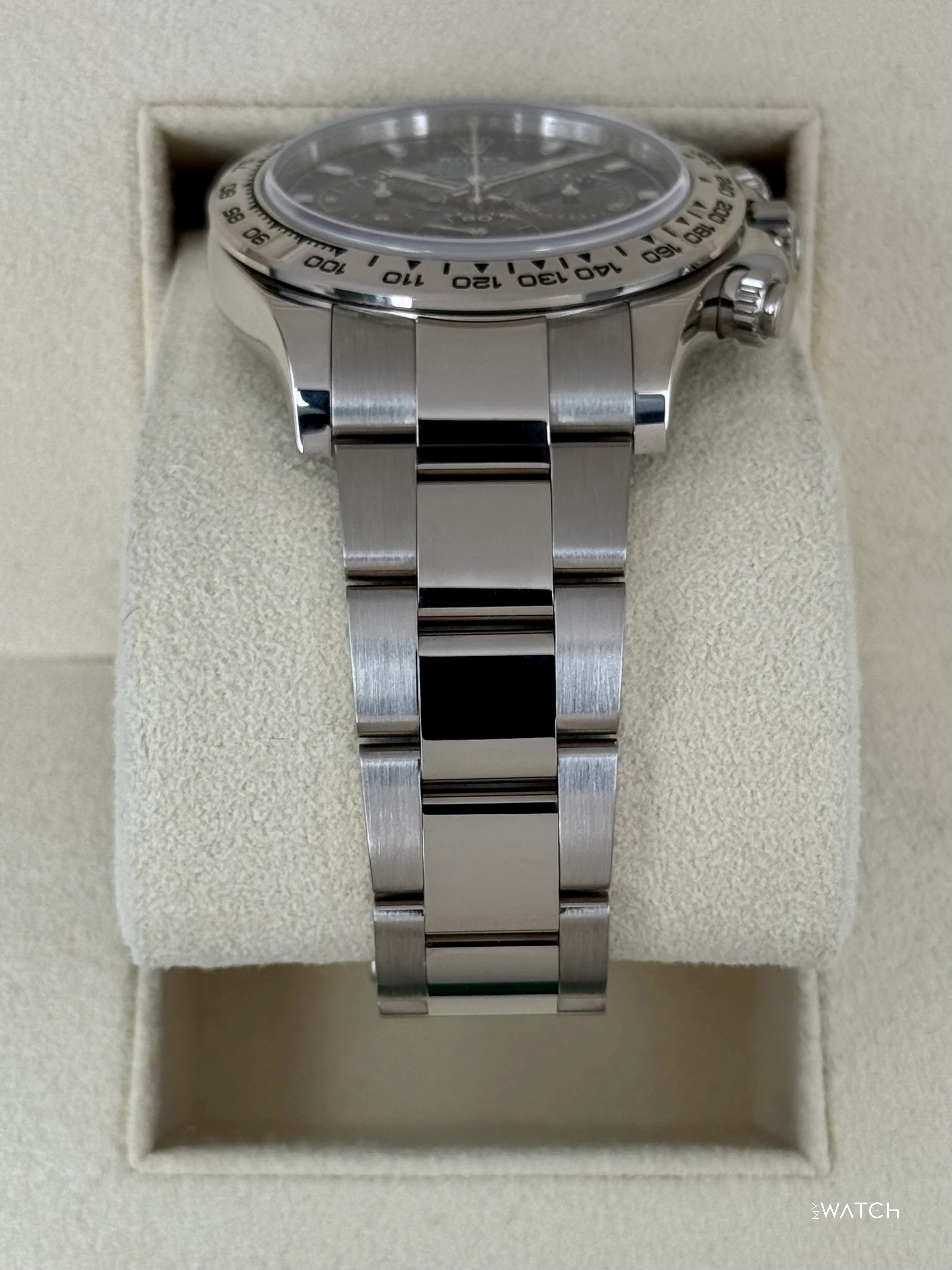 2022 Rolex Daytona 40mm 116509 White Gold Blue Dial - Image 3