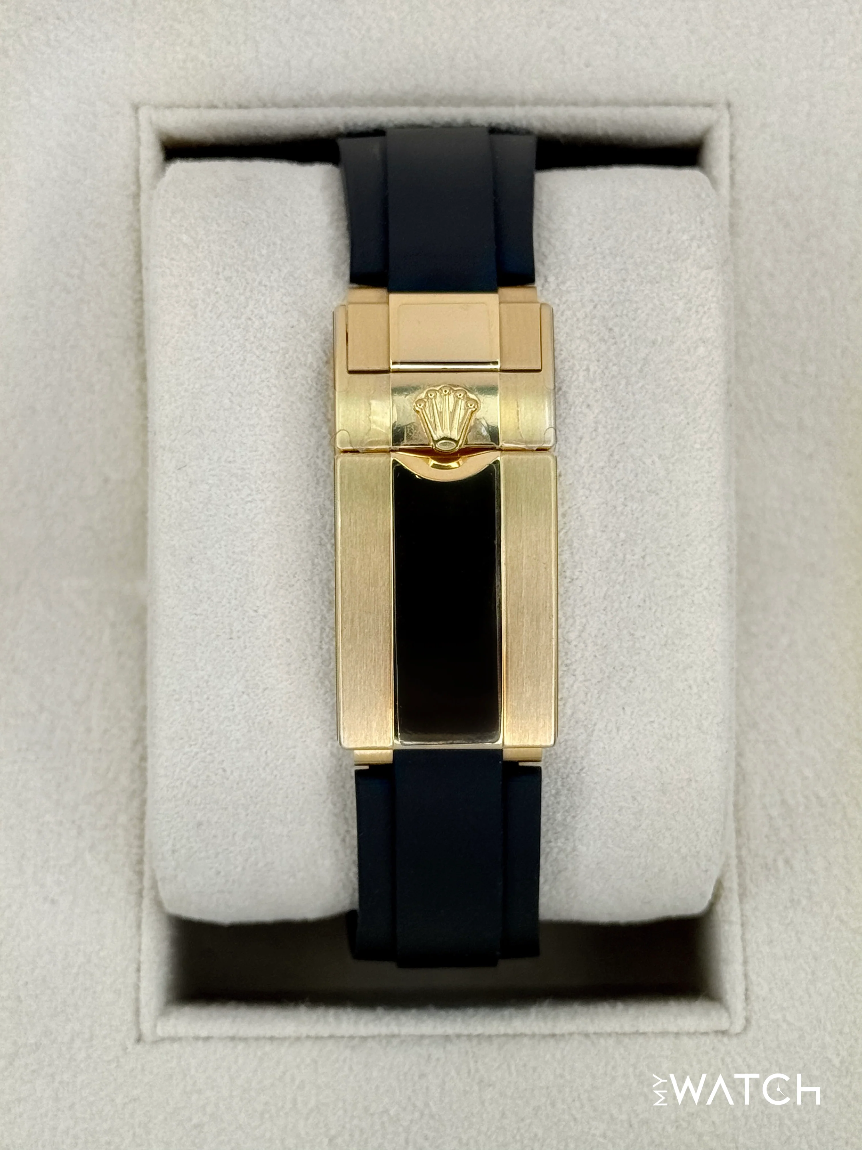 2022 Rolex Daytona 40mm 116518LN Yellow Gold Oysterflex Meteorite Dial (STICKERED) - Image 2