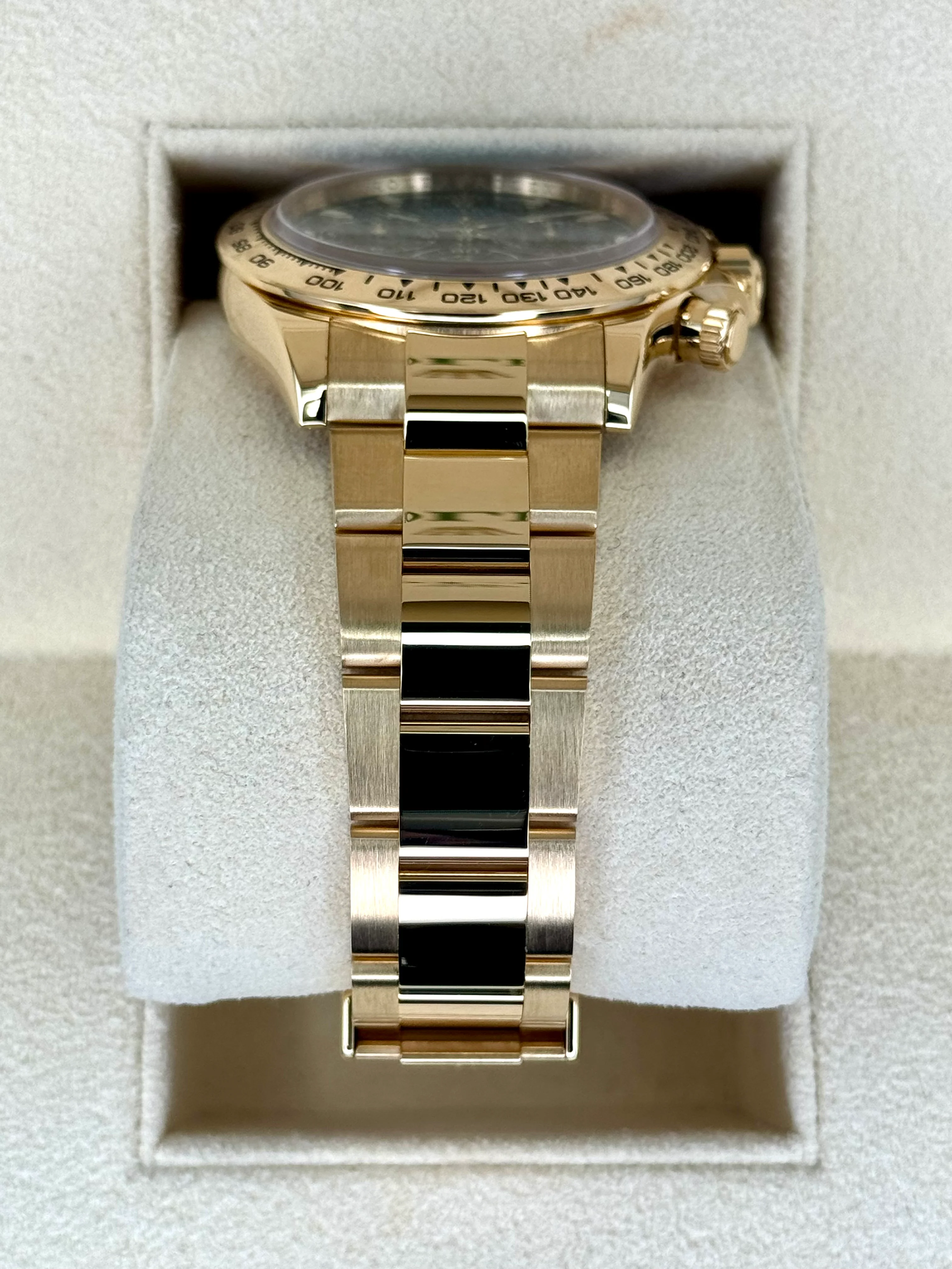 2022 Rolex Daytona "John Mayer" 40mm 116508 Yellow Gold Green Dial - Image 3