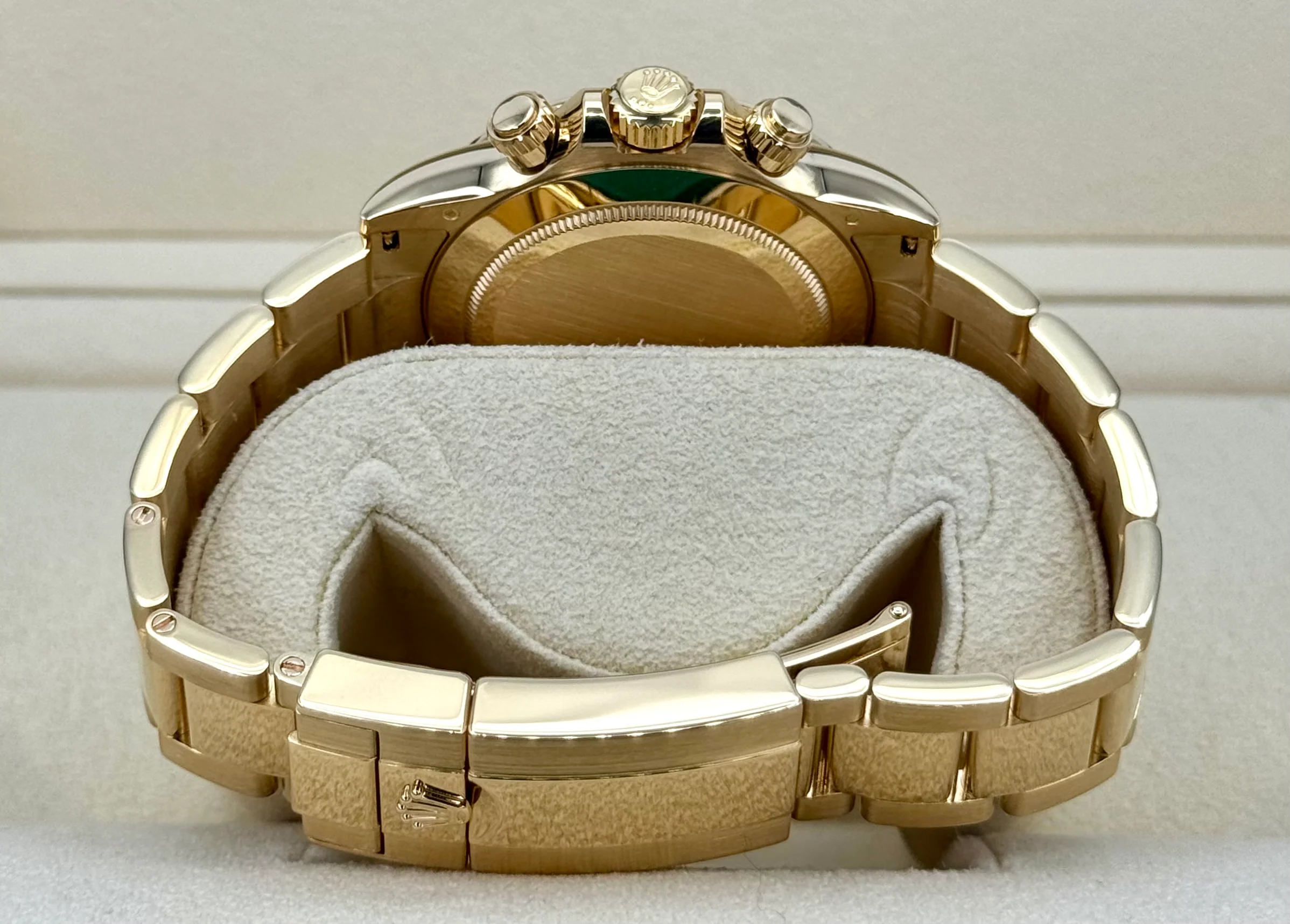2022 Rolex Daytona "John Mayer" 40mm 116508 Yellow Gold Green Dial - Image 9