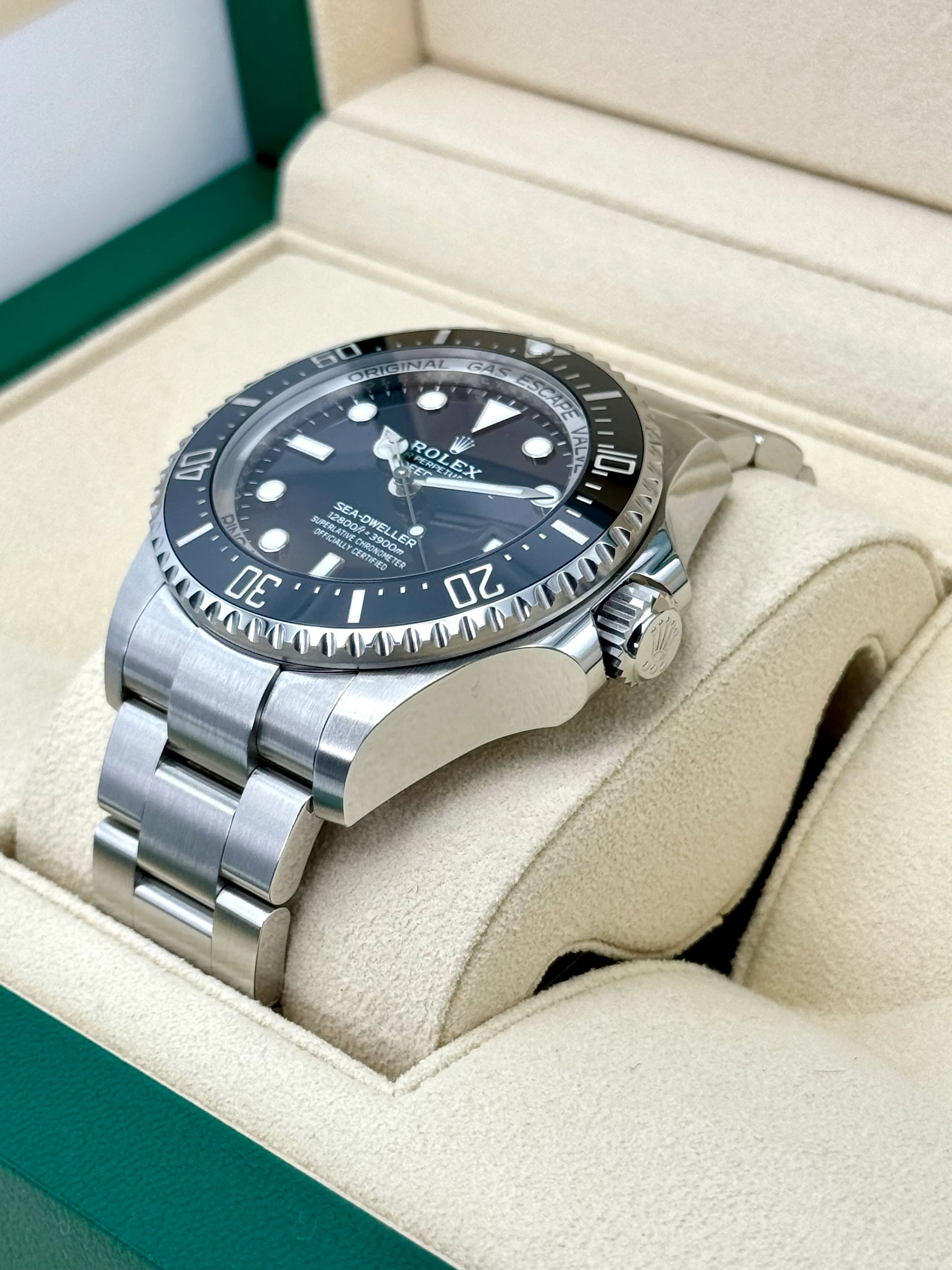 2022 Rolex Deepsea 44mm 126660 Stainless Steel Black Dial - Image 5