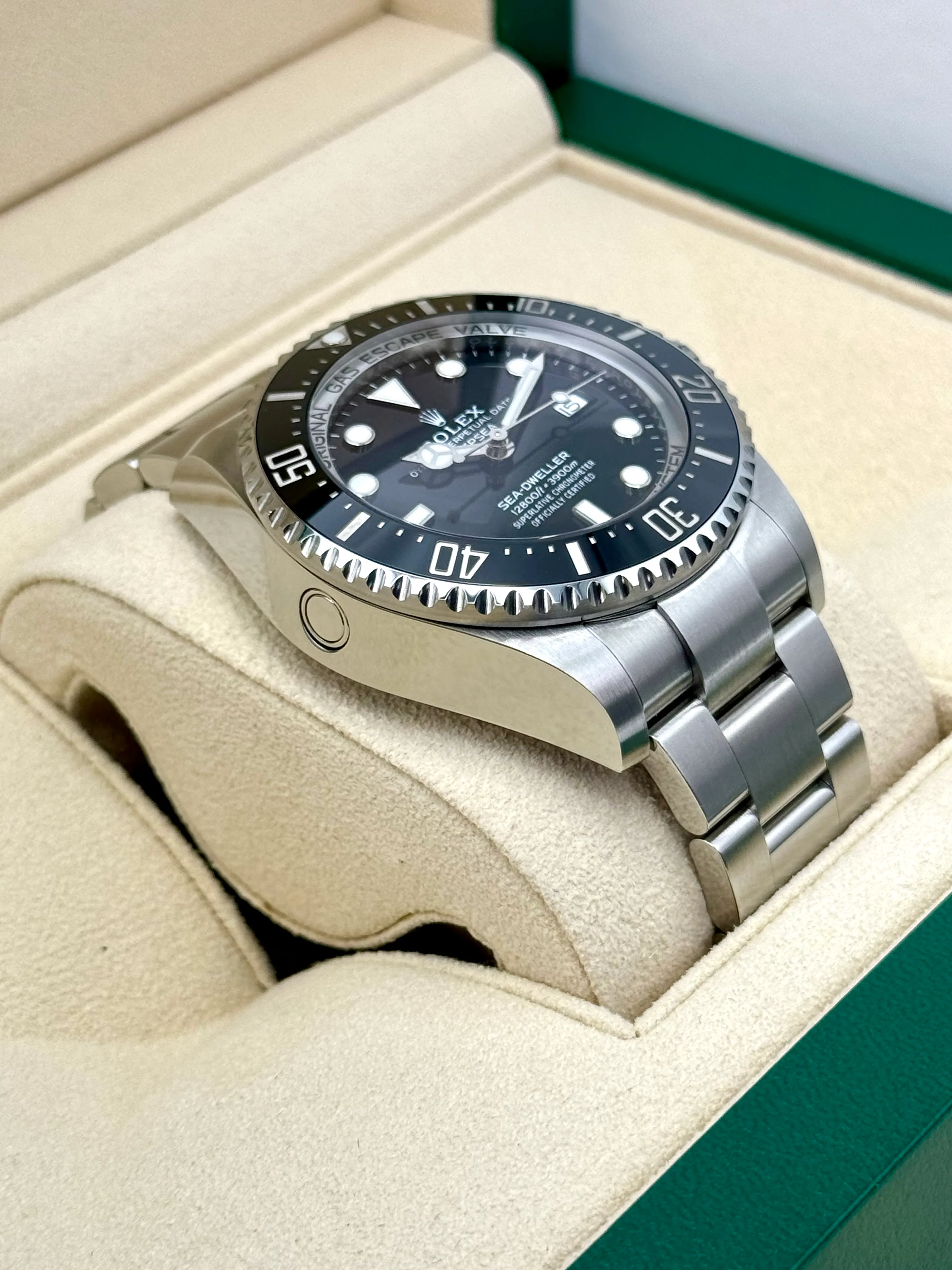 2022 Rolex Deepsea 44mm 126660 Stainless Steel Black Dial - Image 6