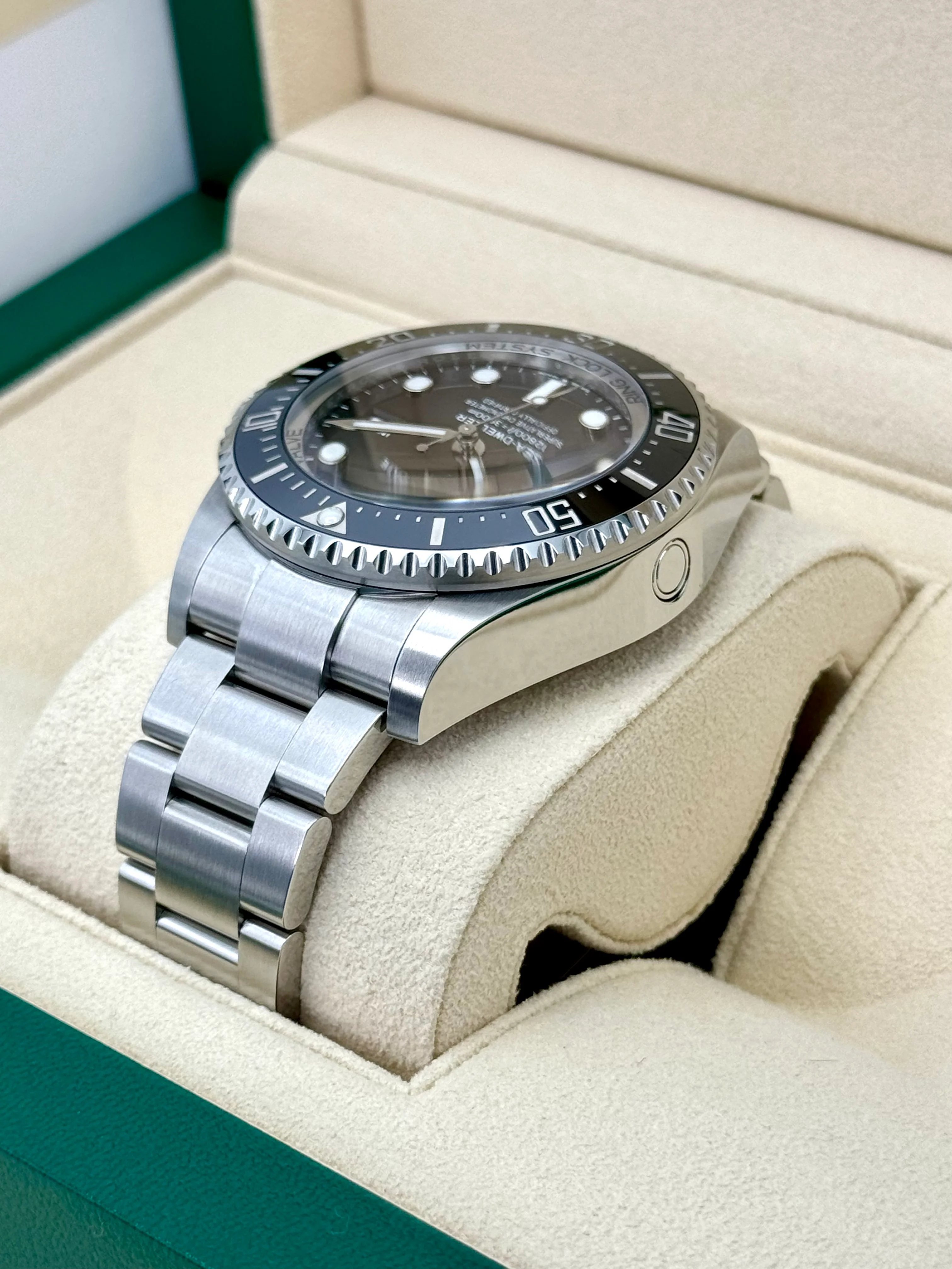 2022 Rolex Deepsea 44mm 126660 Stainless Steel Black Dial - Image 7