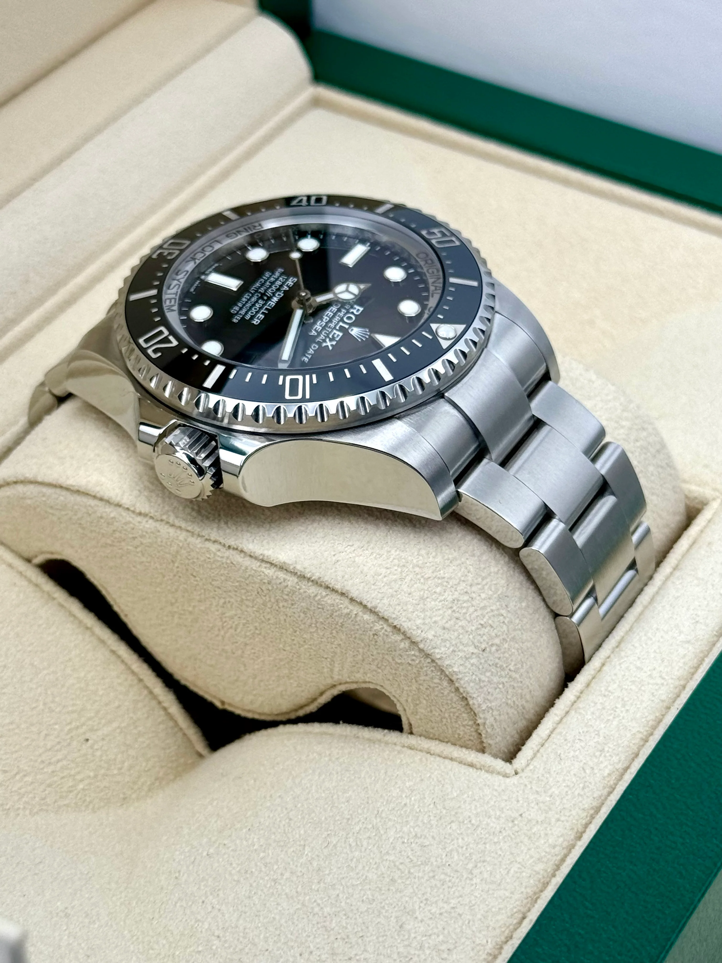 2022 Rolex Deepsea 44mm 126660 Stainless Steel Black Dial - Image 8