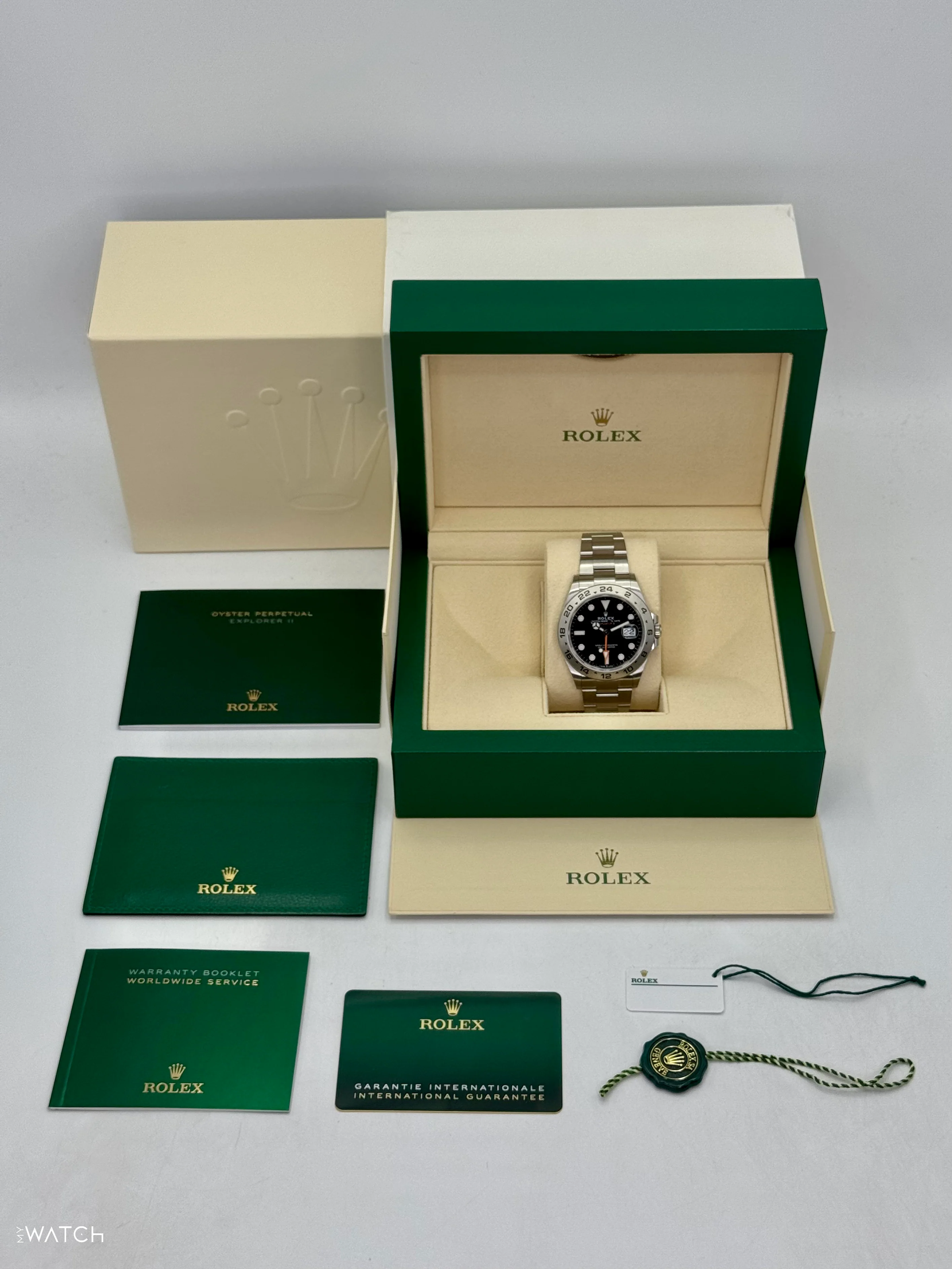 2022 Rolex Explorer II 42mm 226570 Black Dial - Image 10