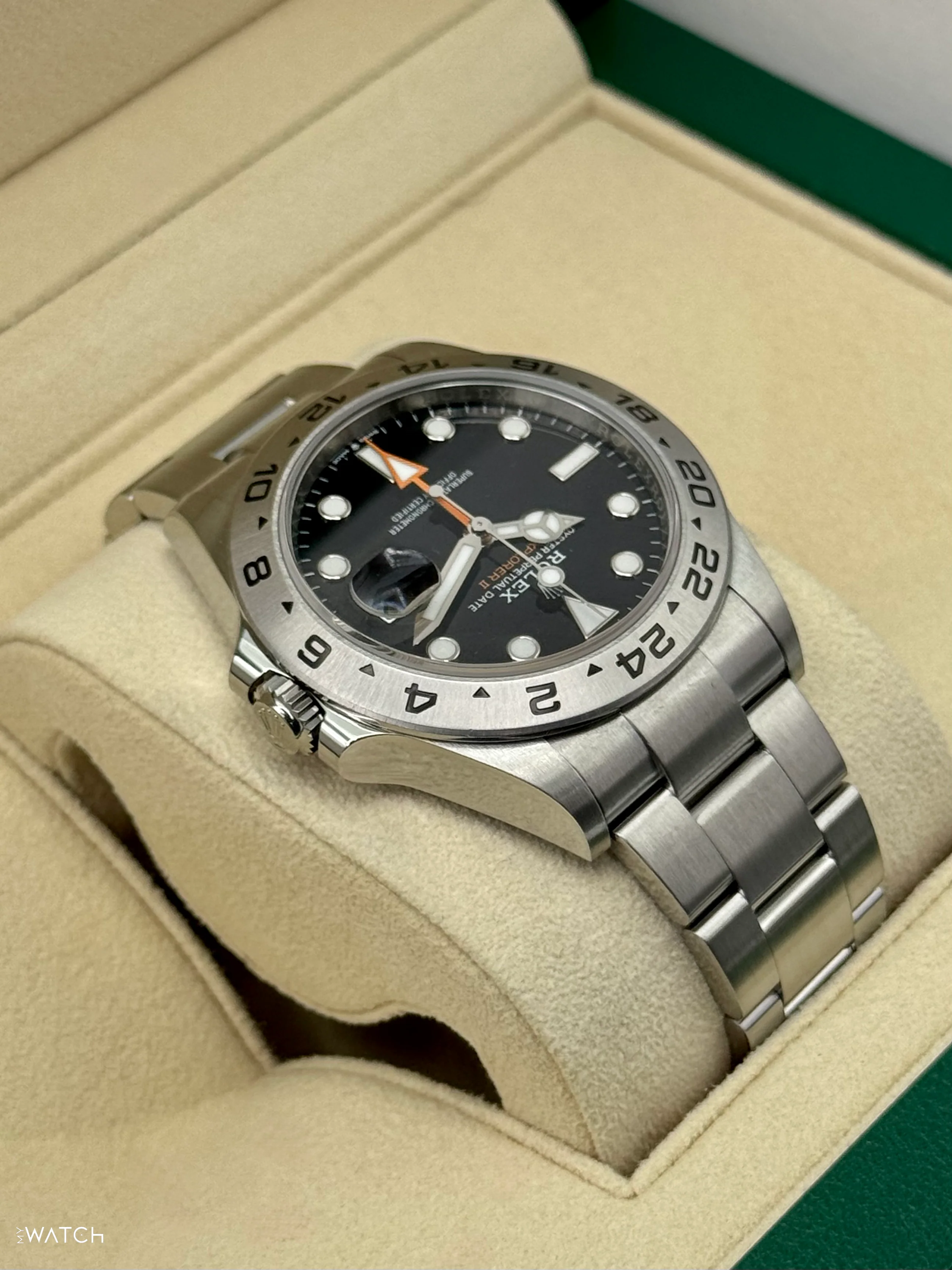 2022 Rolex Explorer II 42mm 226570 Black Dial - Image 8