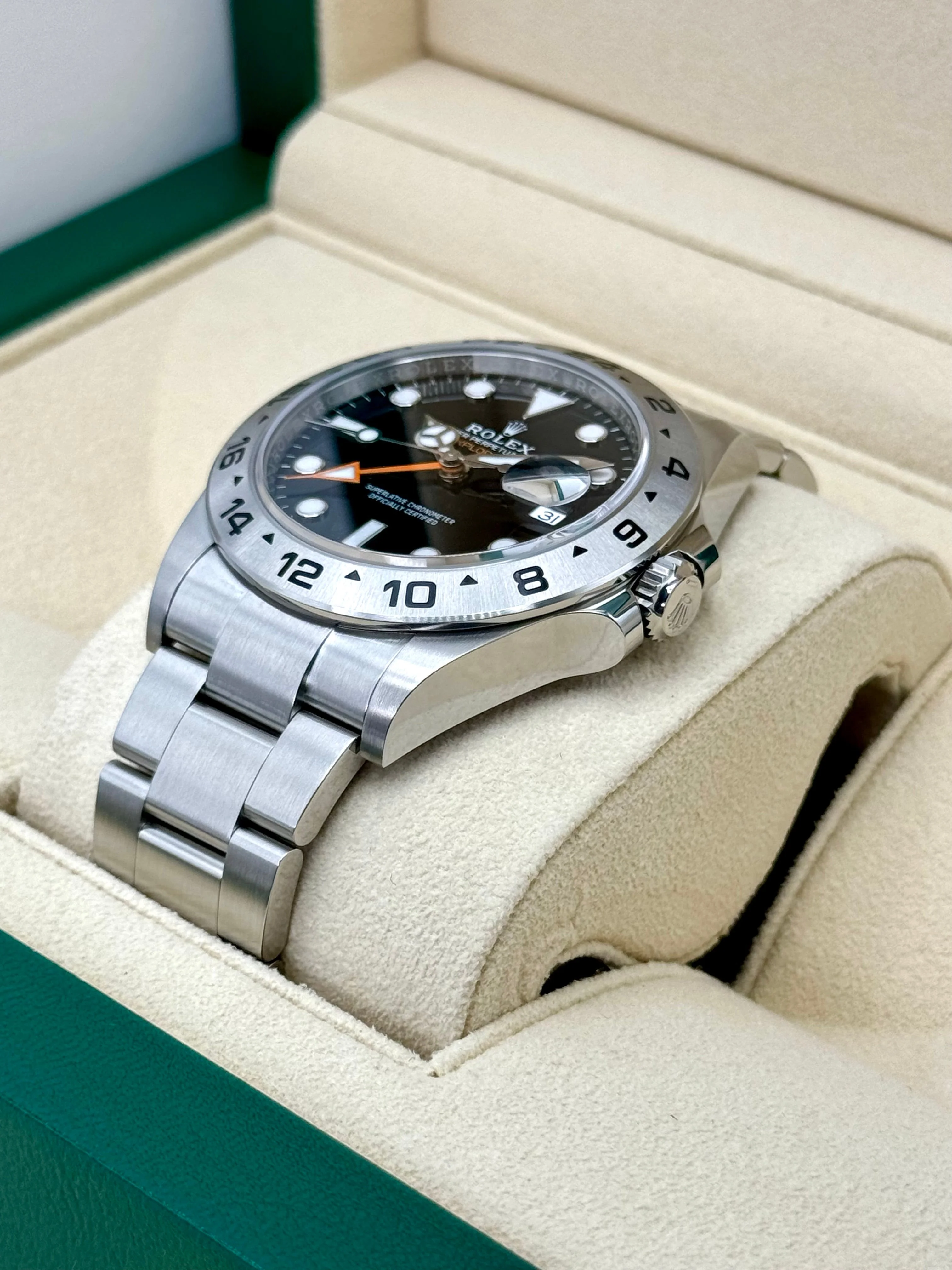 2022 Rolex Explorer II 42mm 226570 Black Dial - Image 5