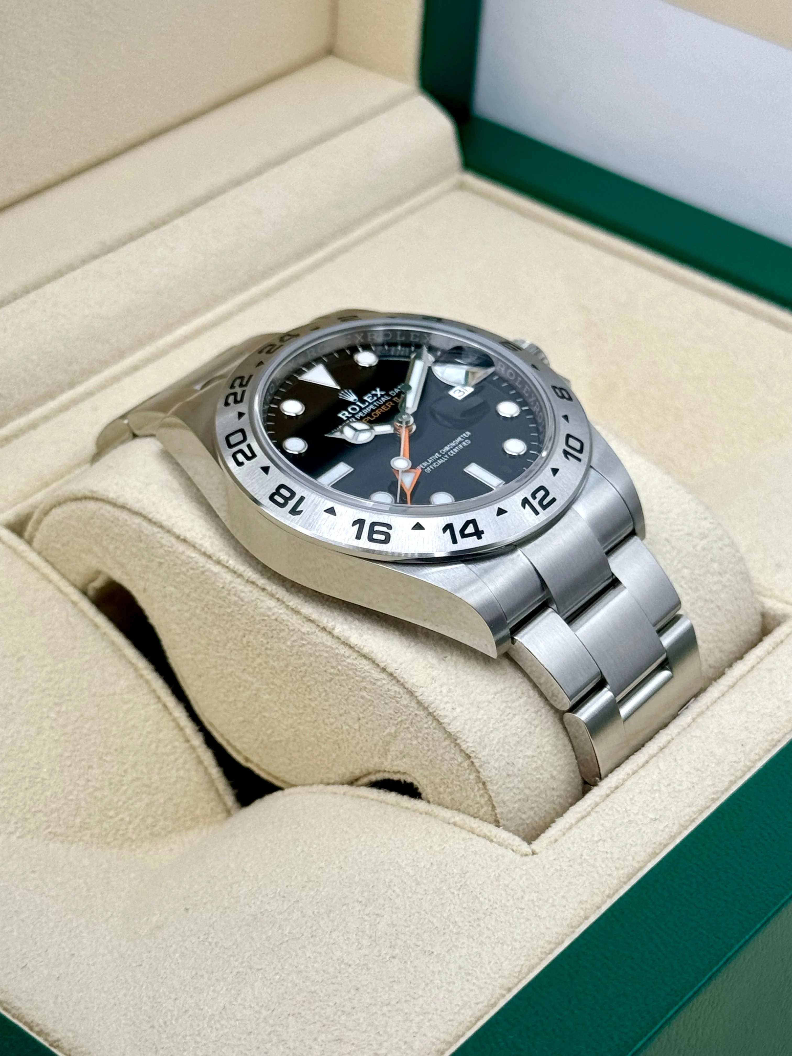 2022 Rolex Explorer II 42mm 226570 Black Dial - Image 6