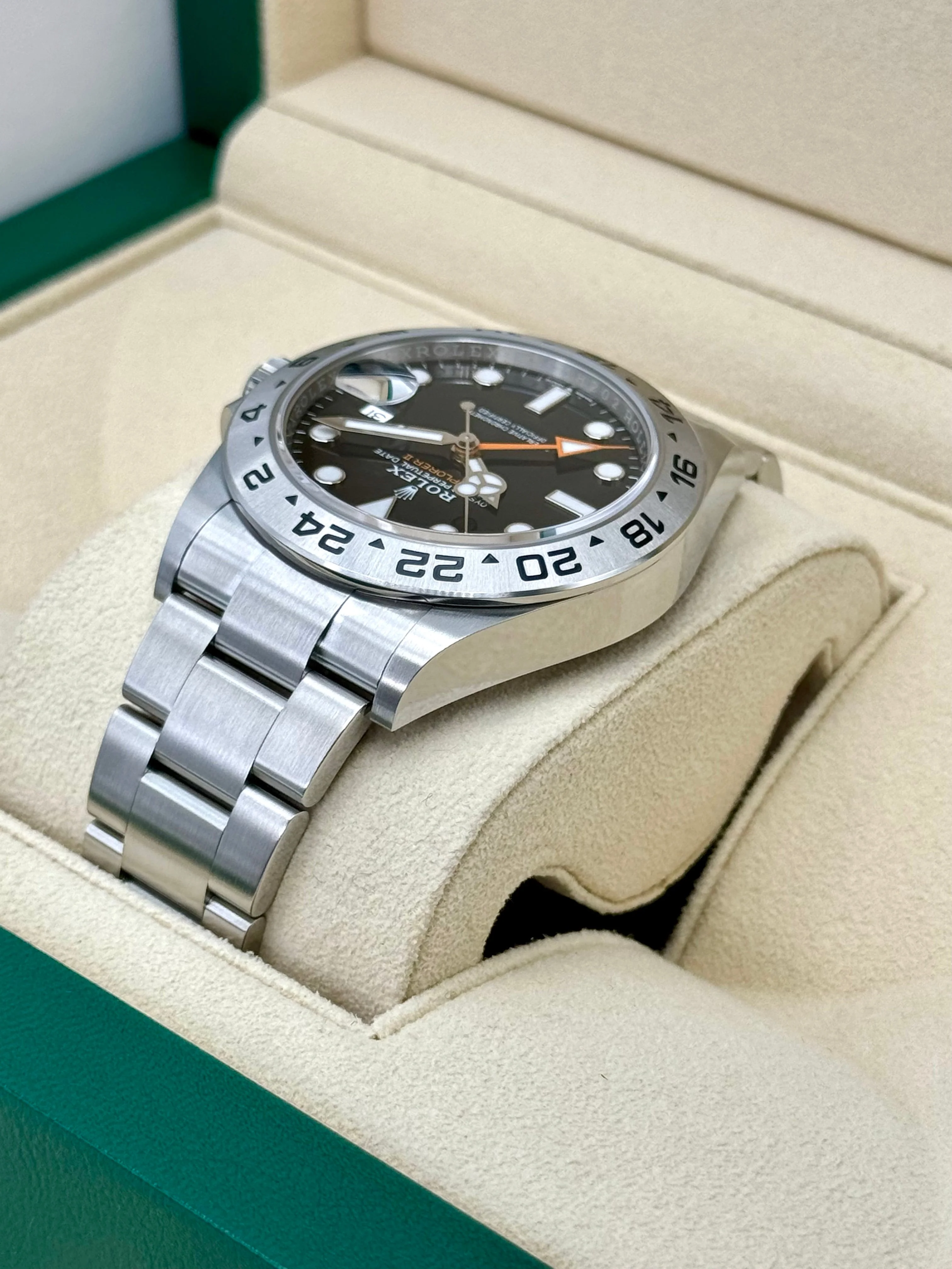 2022 Rolex Explorer II 42mm 226570 Black Dial - Image 7