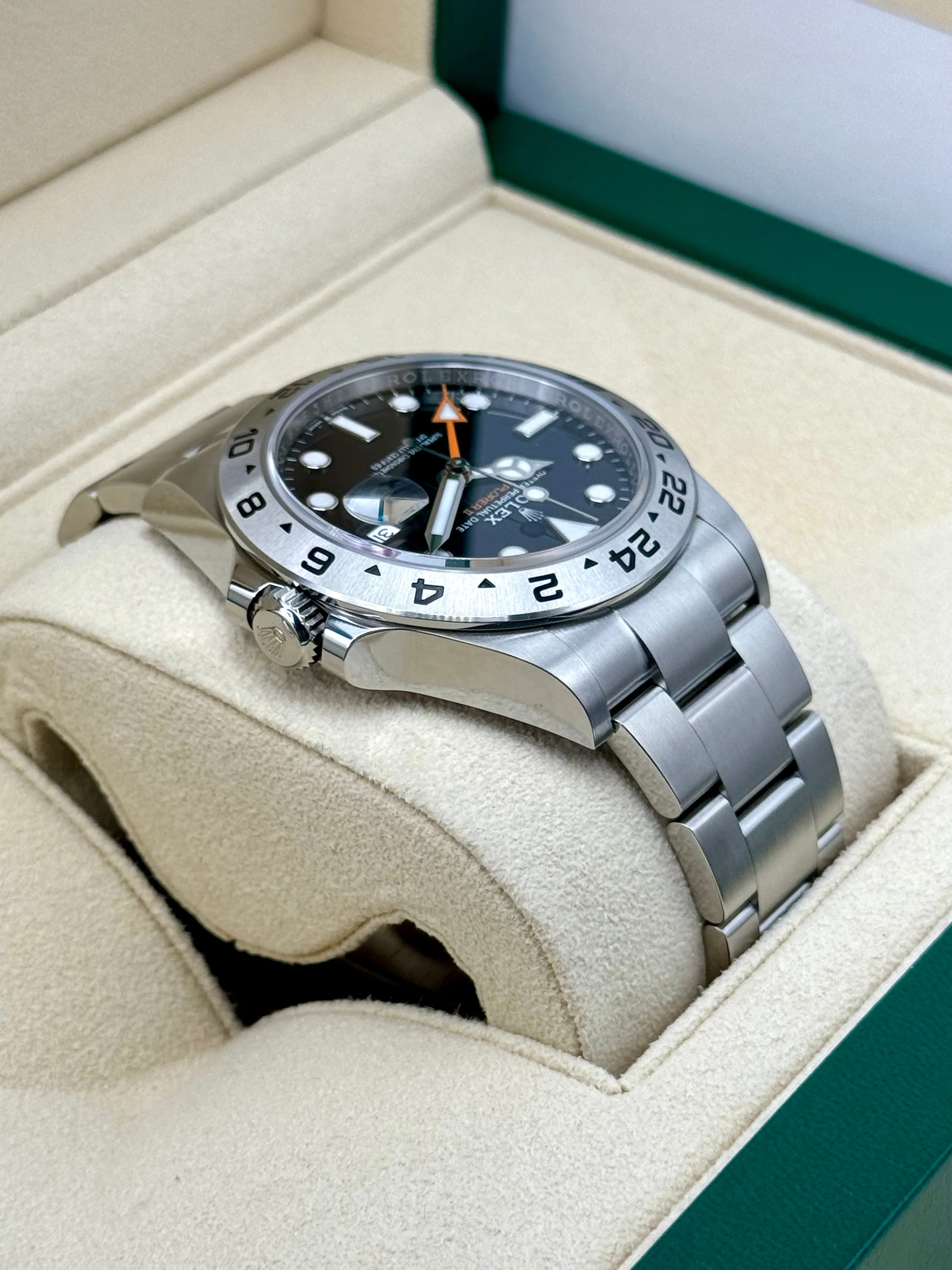 2022 Rolex Explorer II 42mm 226570 Black Dial - Image 9