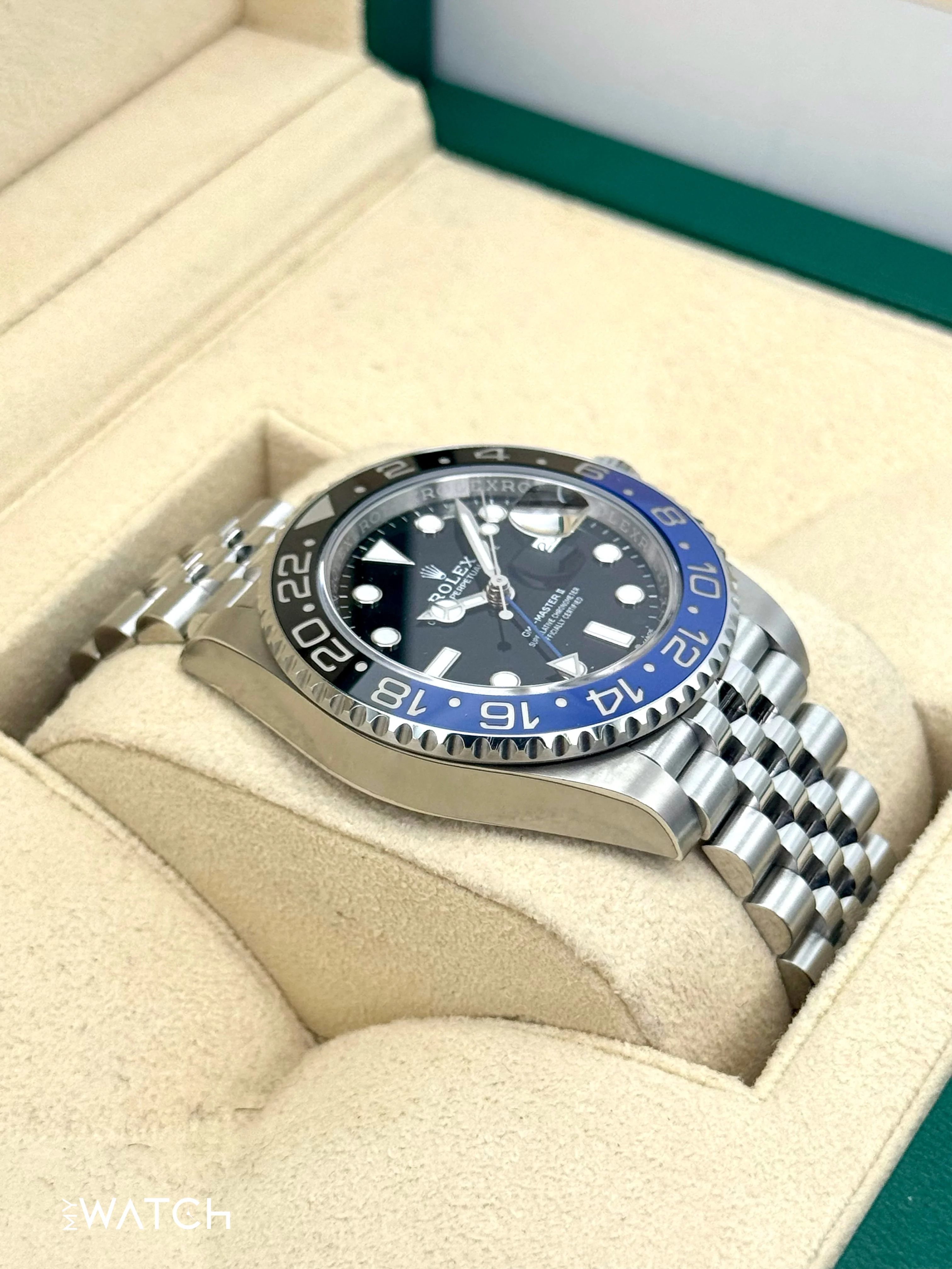 2022 Rolex GMT-Master II "Batgirl" 40mm 126710BLNR Jubilee - Image 5