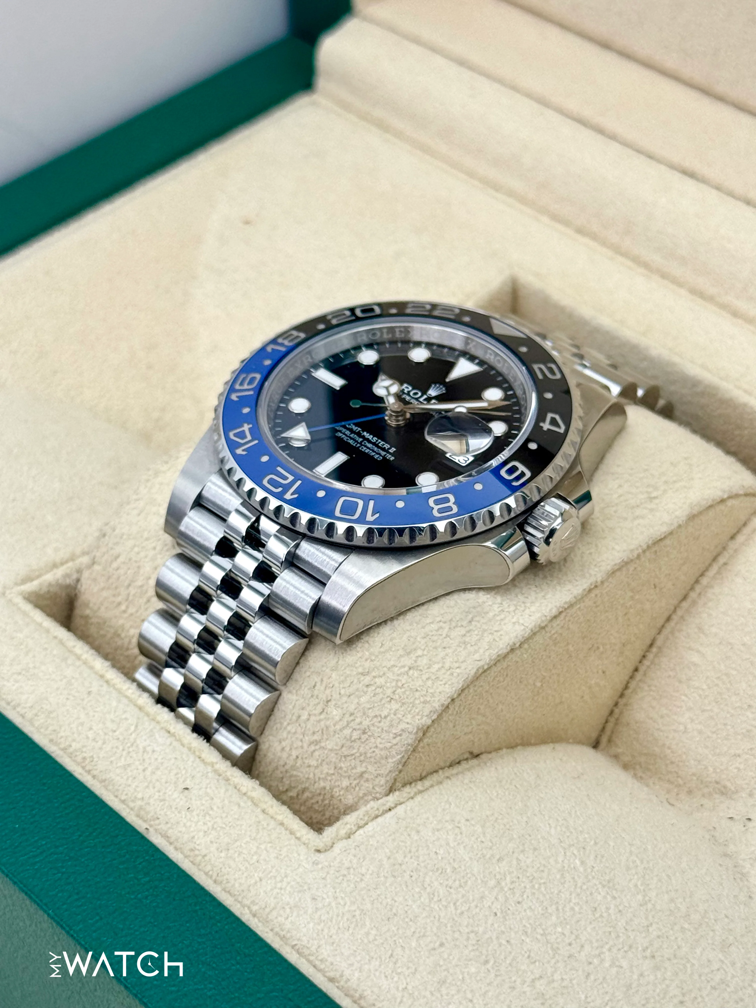 2022 Rolex GMT-Master II "Batgirl" 40mm 126710BLNR Jubilee - Image 6