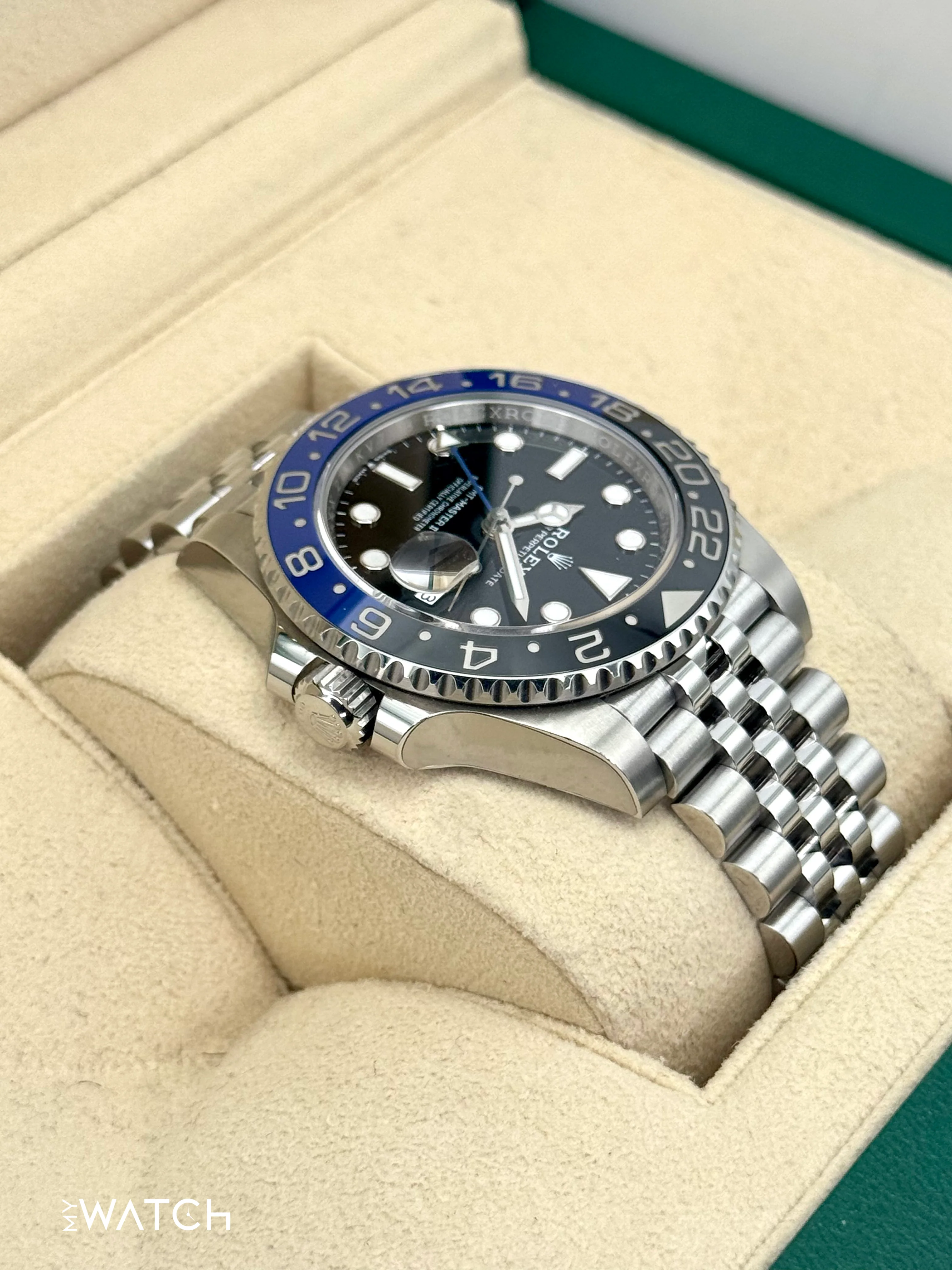 2022 Rolex GMT-Master II "Batgirl" 40mm 126710BLNR Jubilee - Image 8