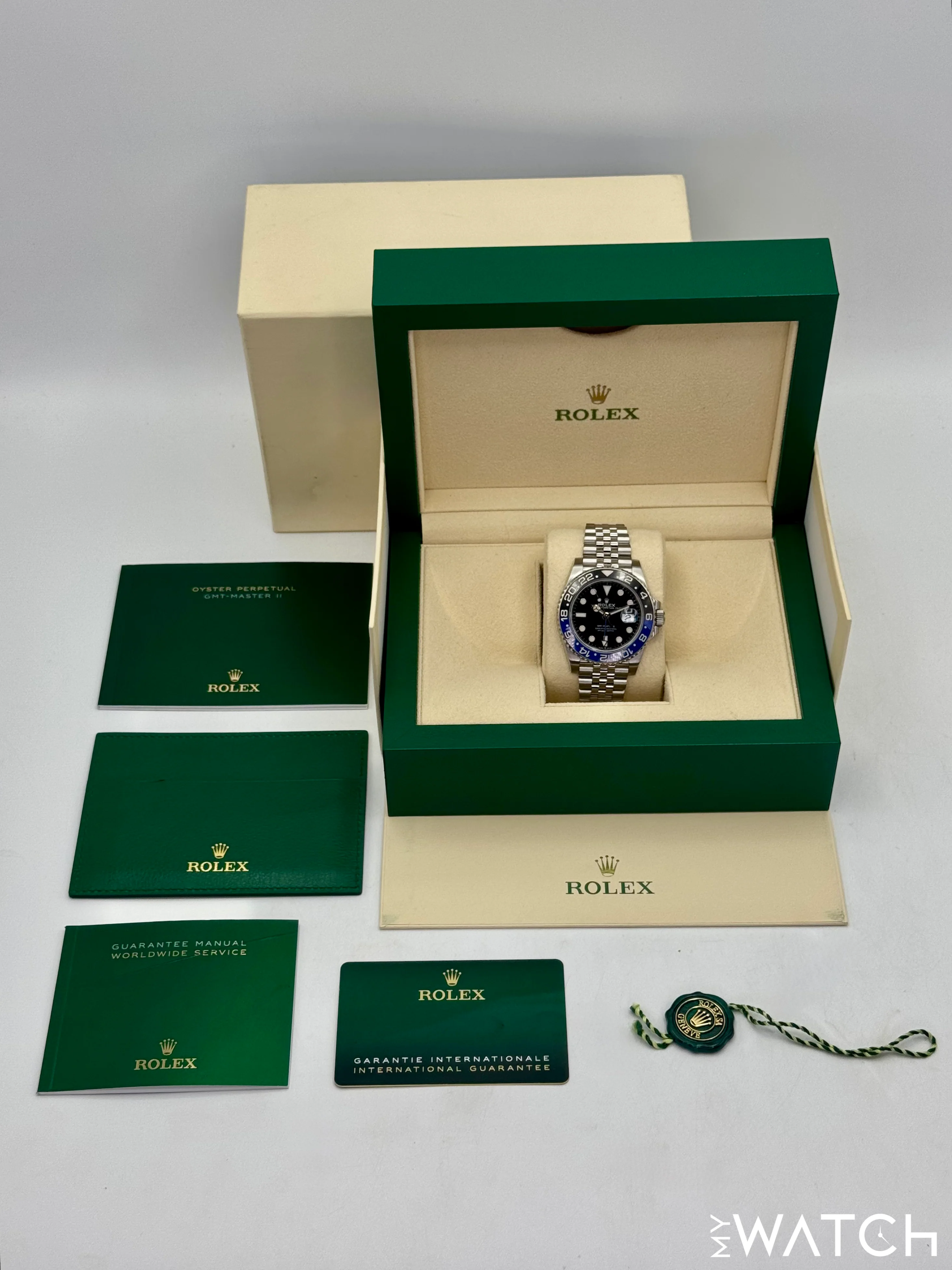 2022 Rolex GMT-Master II "Batgirl" 40mm 126710BLNR Jubilee - Image 10