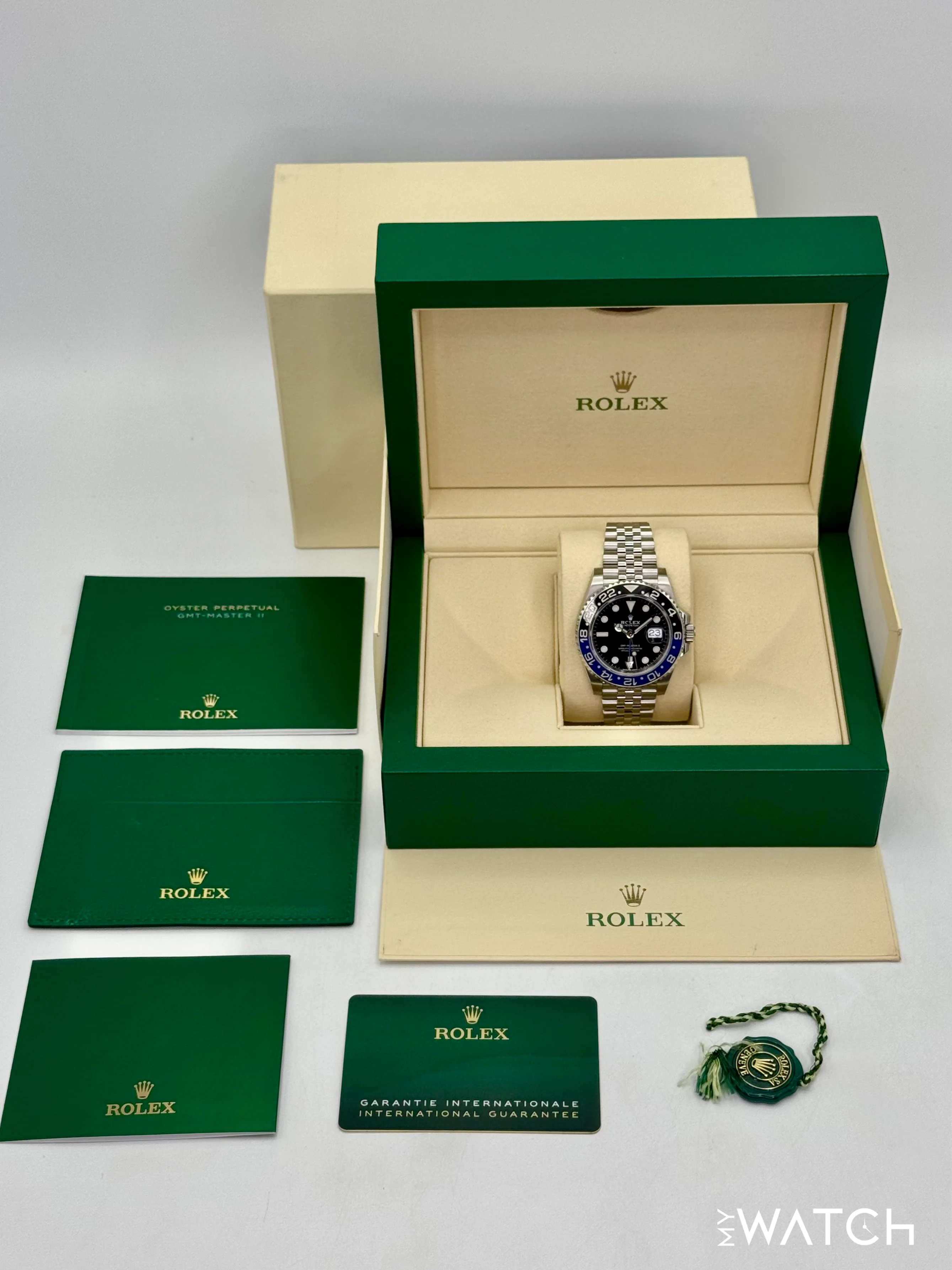 2022 Rolex GMT-Master II "Batgirl" 40mm 126710BLNR Jubilee - Image 10