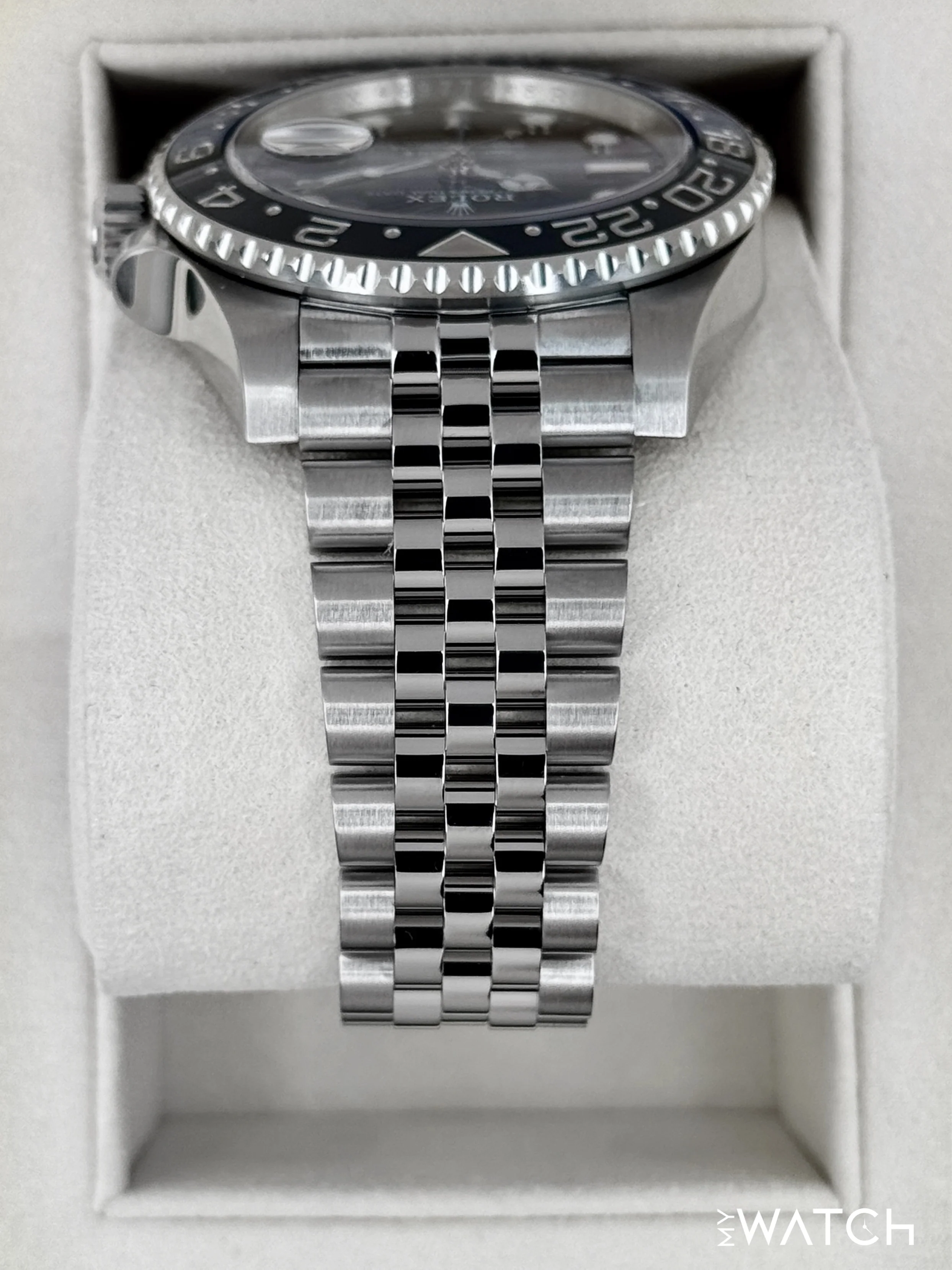 2022 Rolex GMT-Master II "Batgirl" 40mm 126710BLNR Jubilee - Image 4