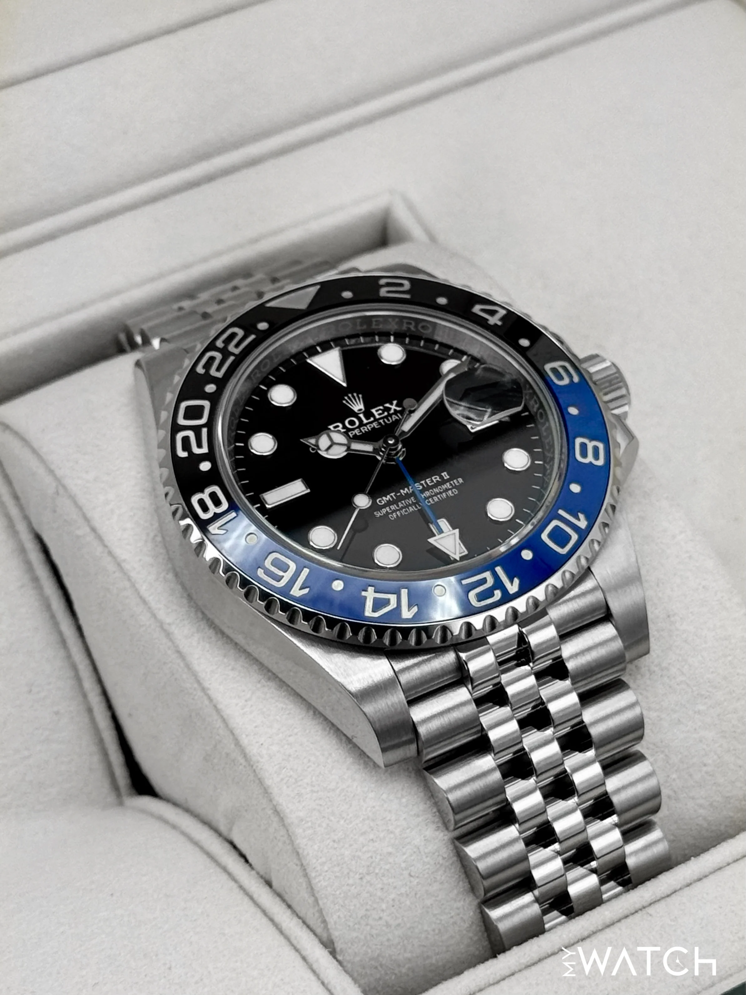 2022 Rolex GMT-Master II "Batgirl" 40mm 126710BLNR Jubilee - Image 6