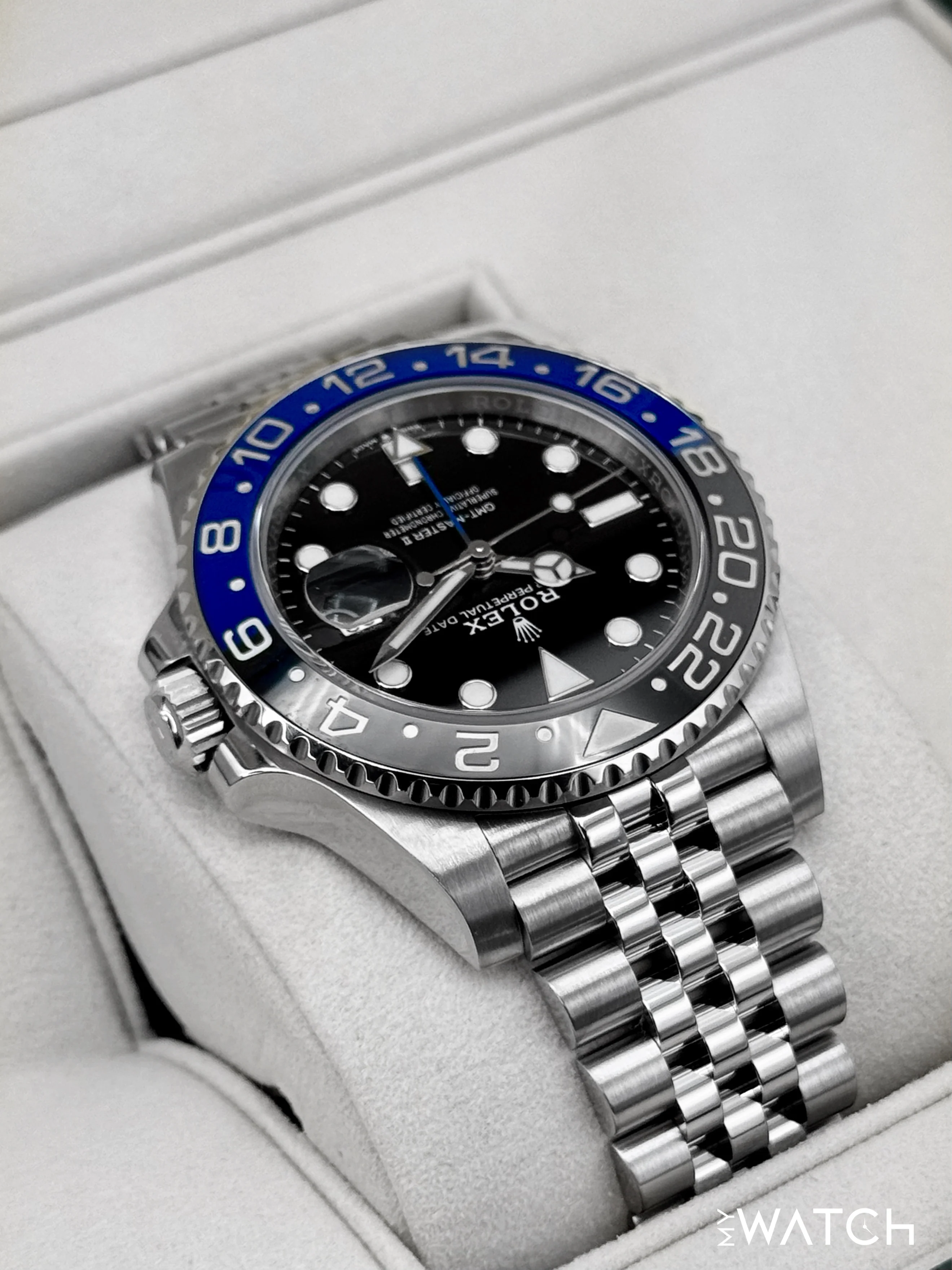2022 Rolex GMT-Master II "Batgirl" 40mm 126710BLNR Jubilee - Image 8