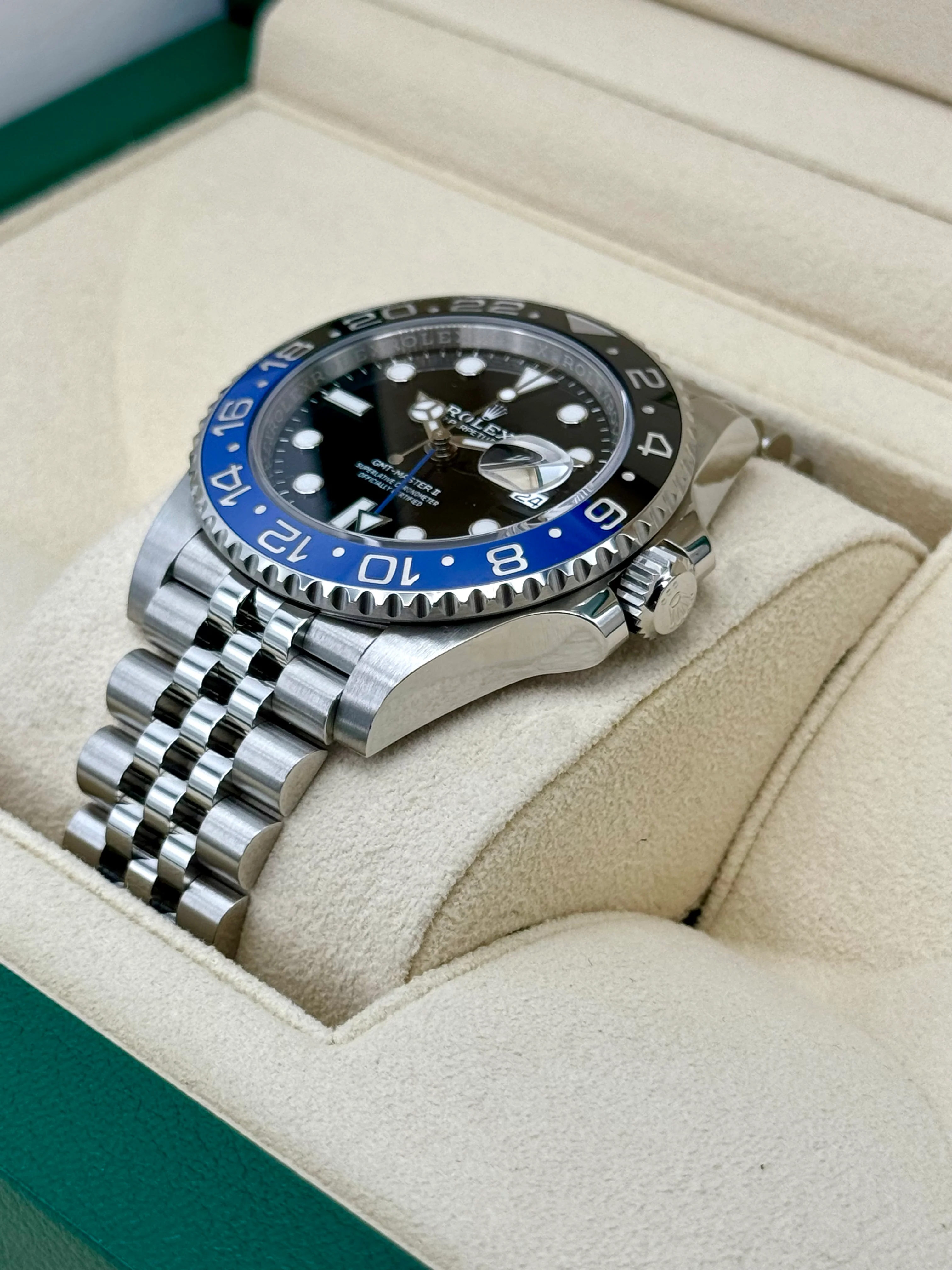 2022 Rolex GMT-Master II "Batgirl" 40mm 126710BLNR Jubilee Black Dial - Image 5