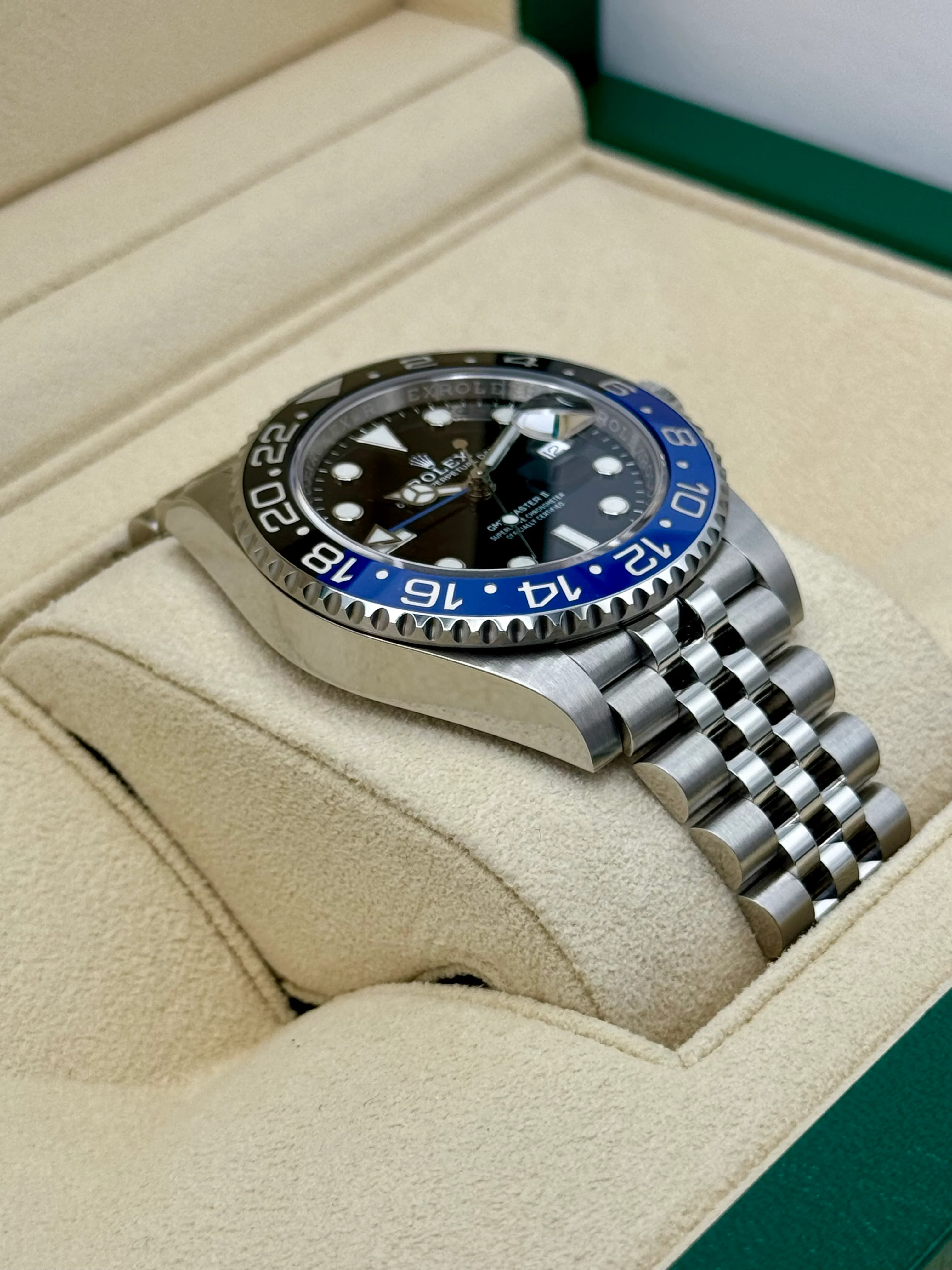 2022 Rolex GMT-Master II "Batgirl" 40mm 126710BLNR Jubilee Black Dial - Image 6