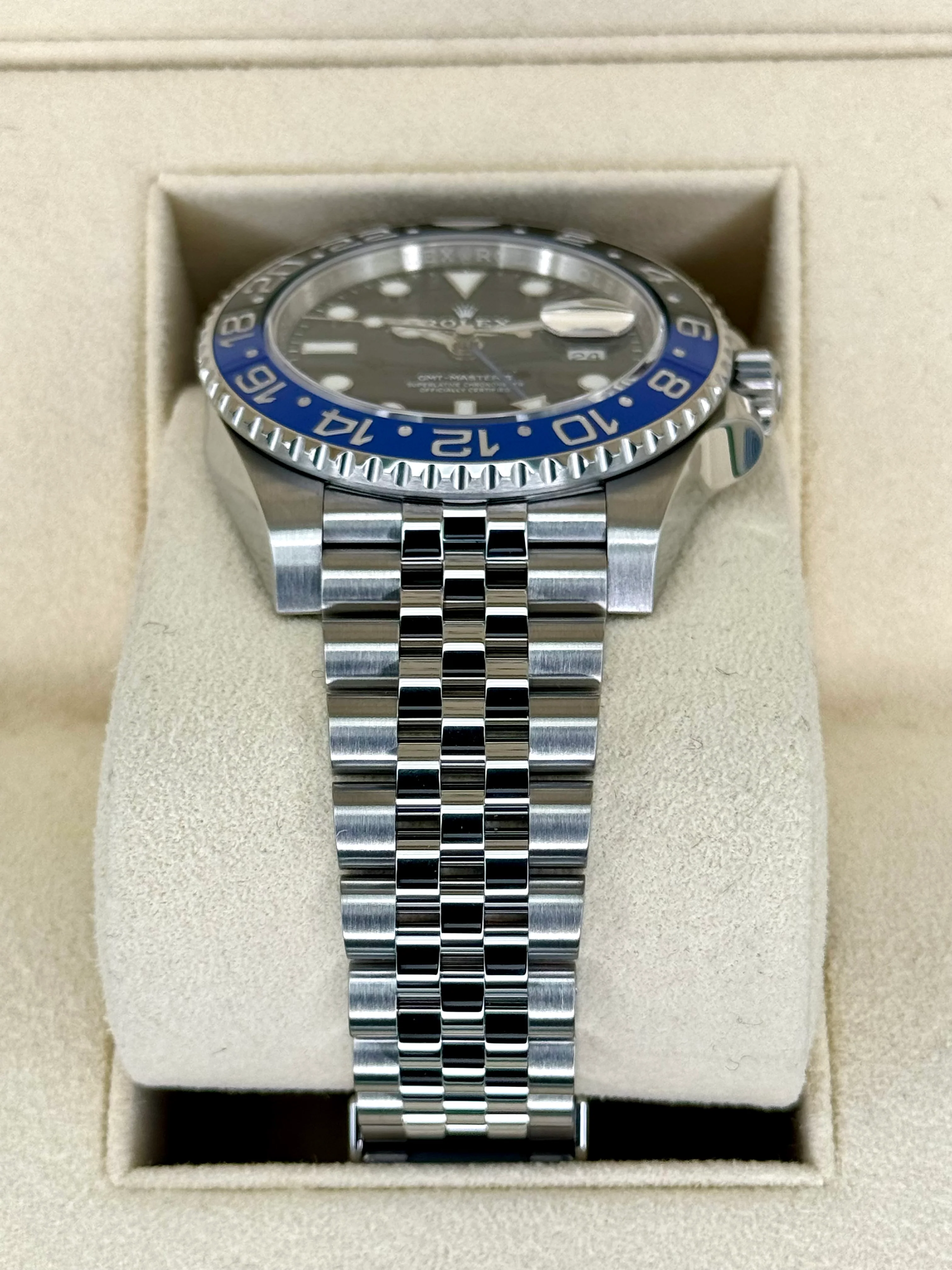 2022 Rolex GMT-Master II "Batgirl" 40mm 126710BLNR Jubilee Black Dial - Image 3
