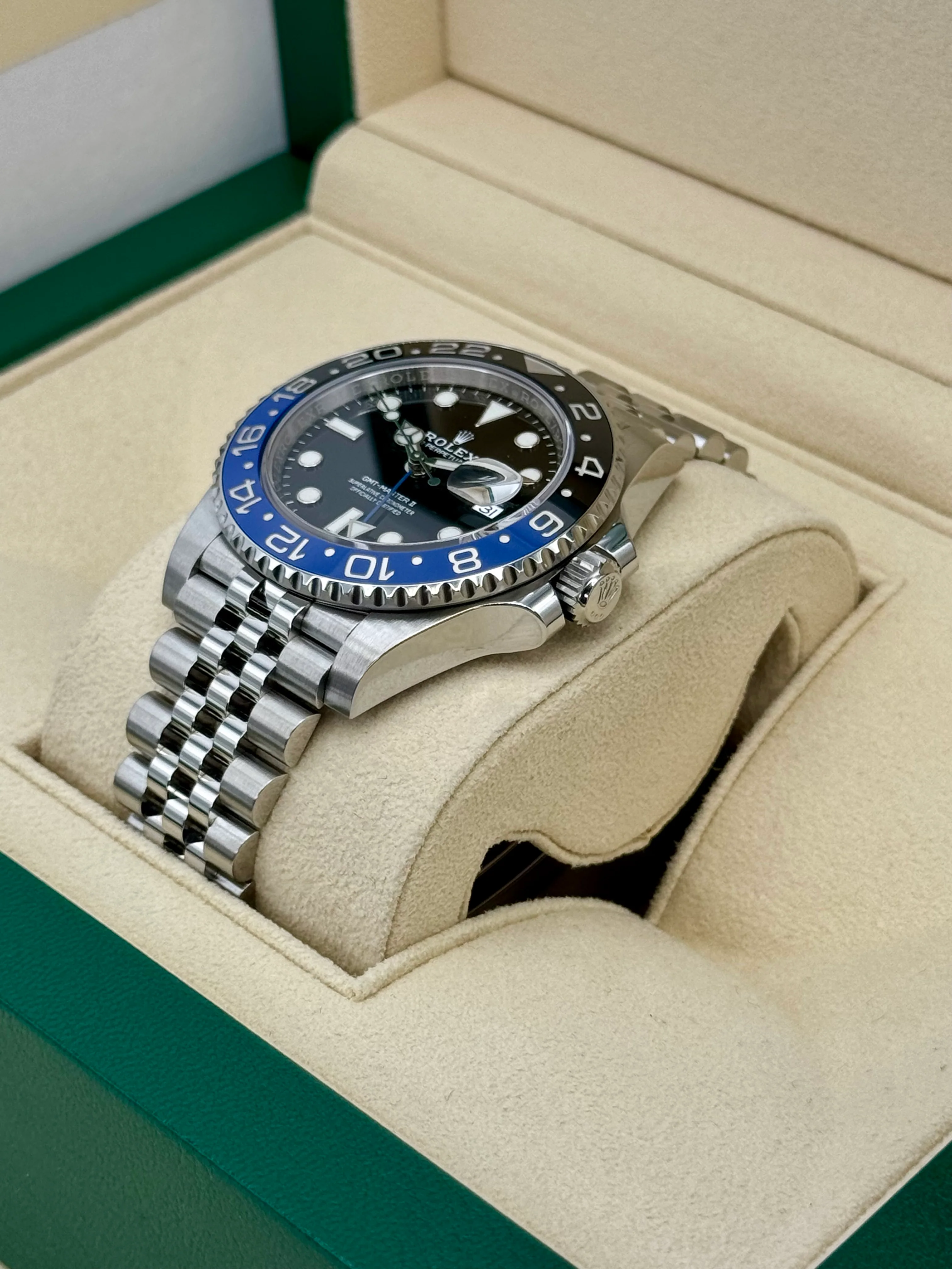 2022 Rolex GMT-Master II "Batgirl" 40mm 126710BLNR Jubilee Black Dial - Image 5