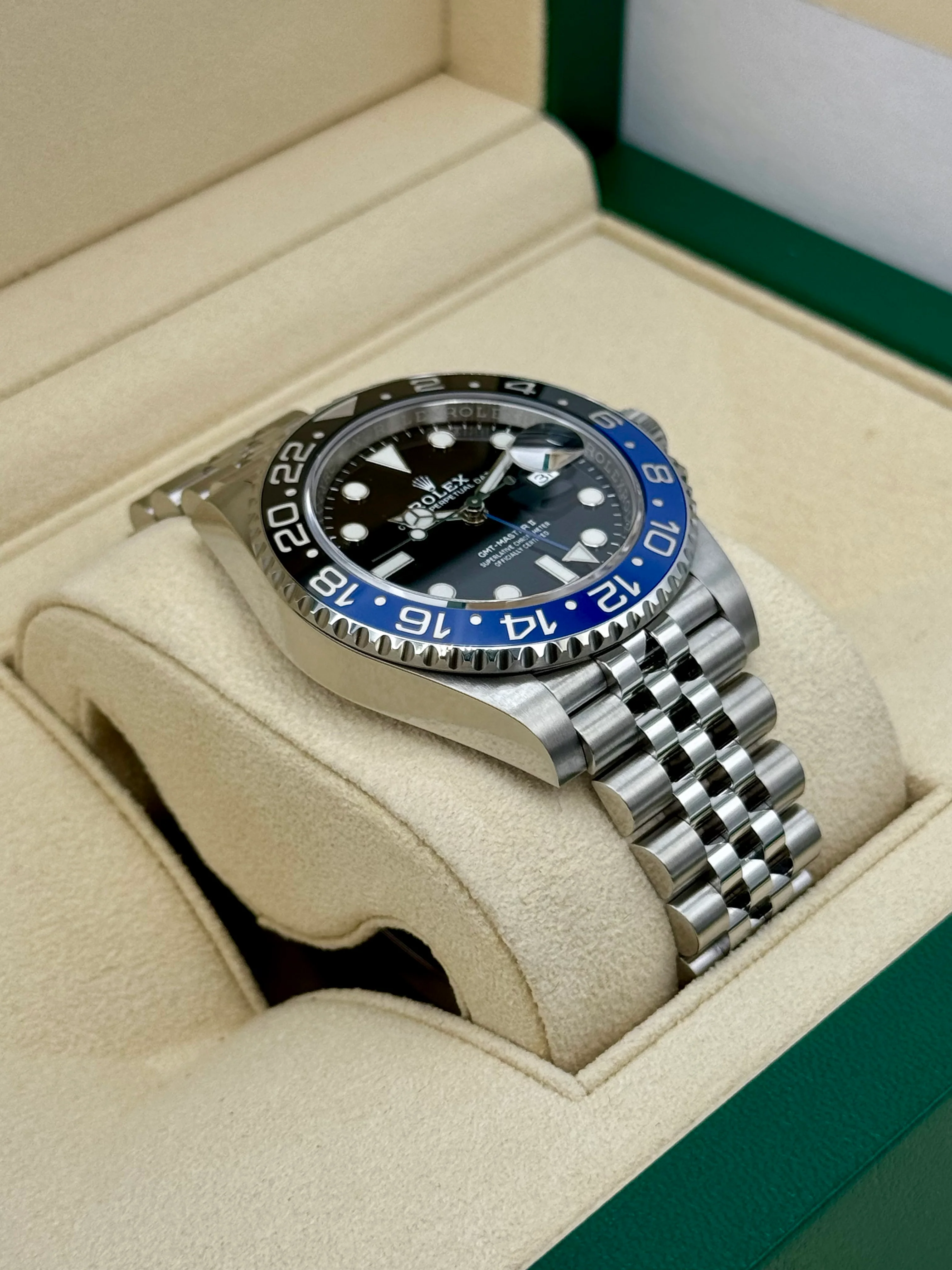 2022 Rolex GMT-Master II "Batgirl" 40mm 126710BLNR Jubilee Black Dial - Image 6