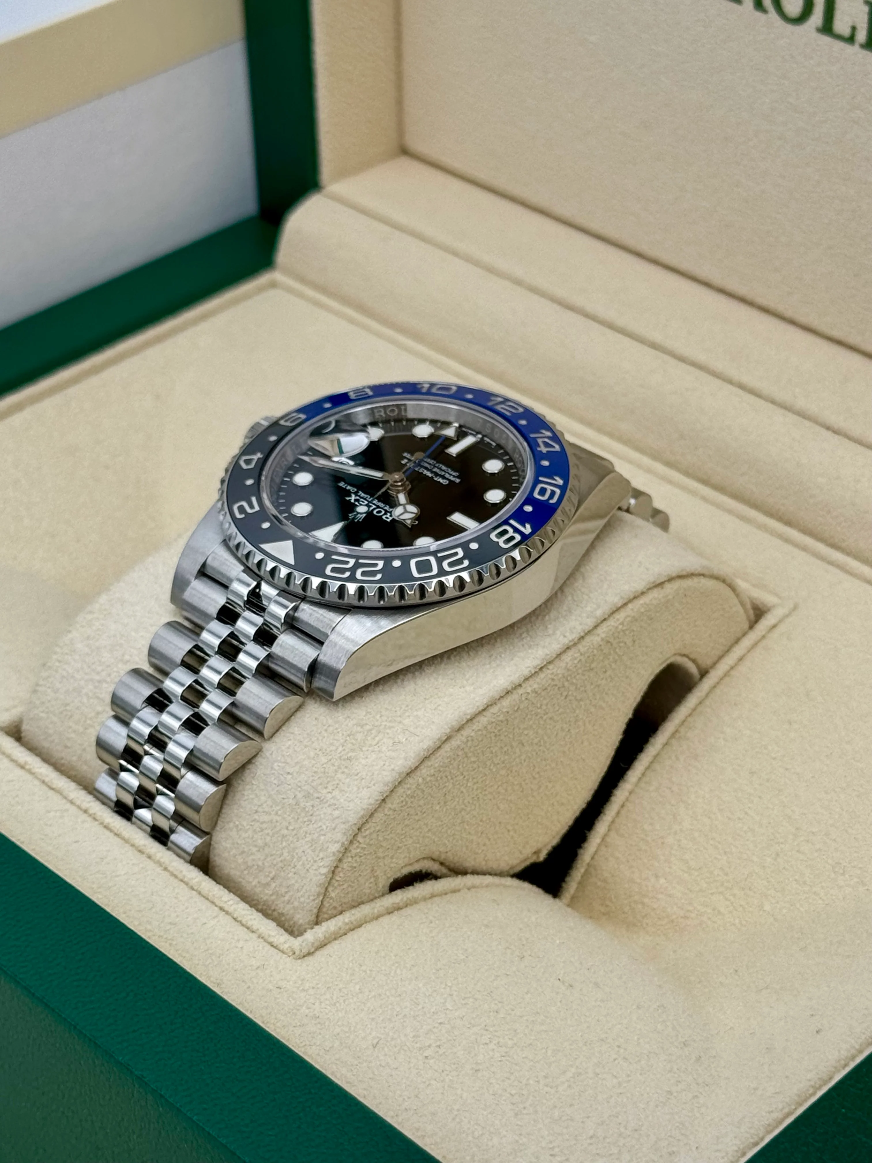 2022 Rolex GMT-Master II "Batgirl" 40mm 126710BLNR Jubilee Black Dial - Image 7