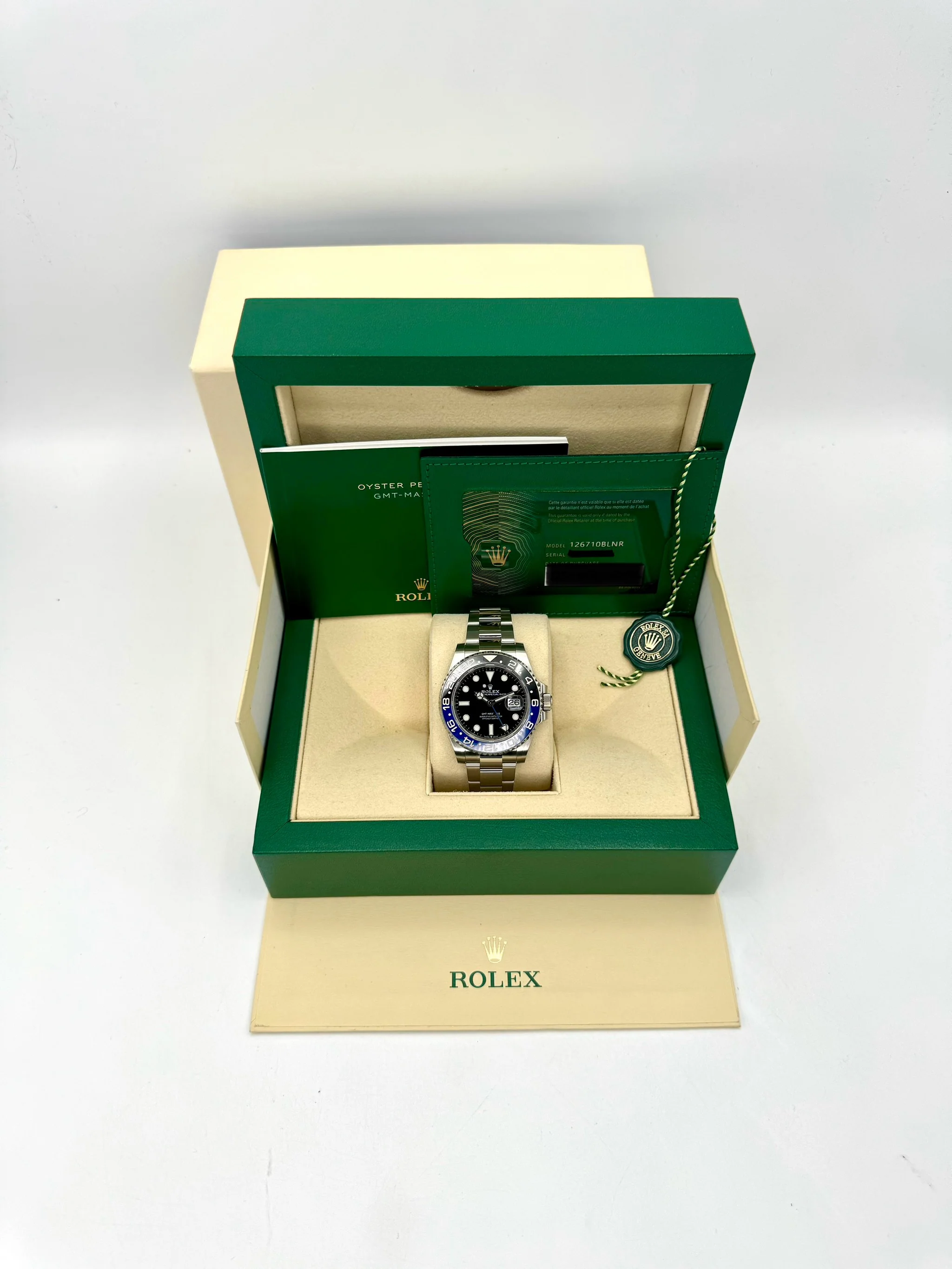 2022 Rolex GMT-Master II "Batman" 40mm 126710BLNR Oyster - Image 10