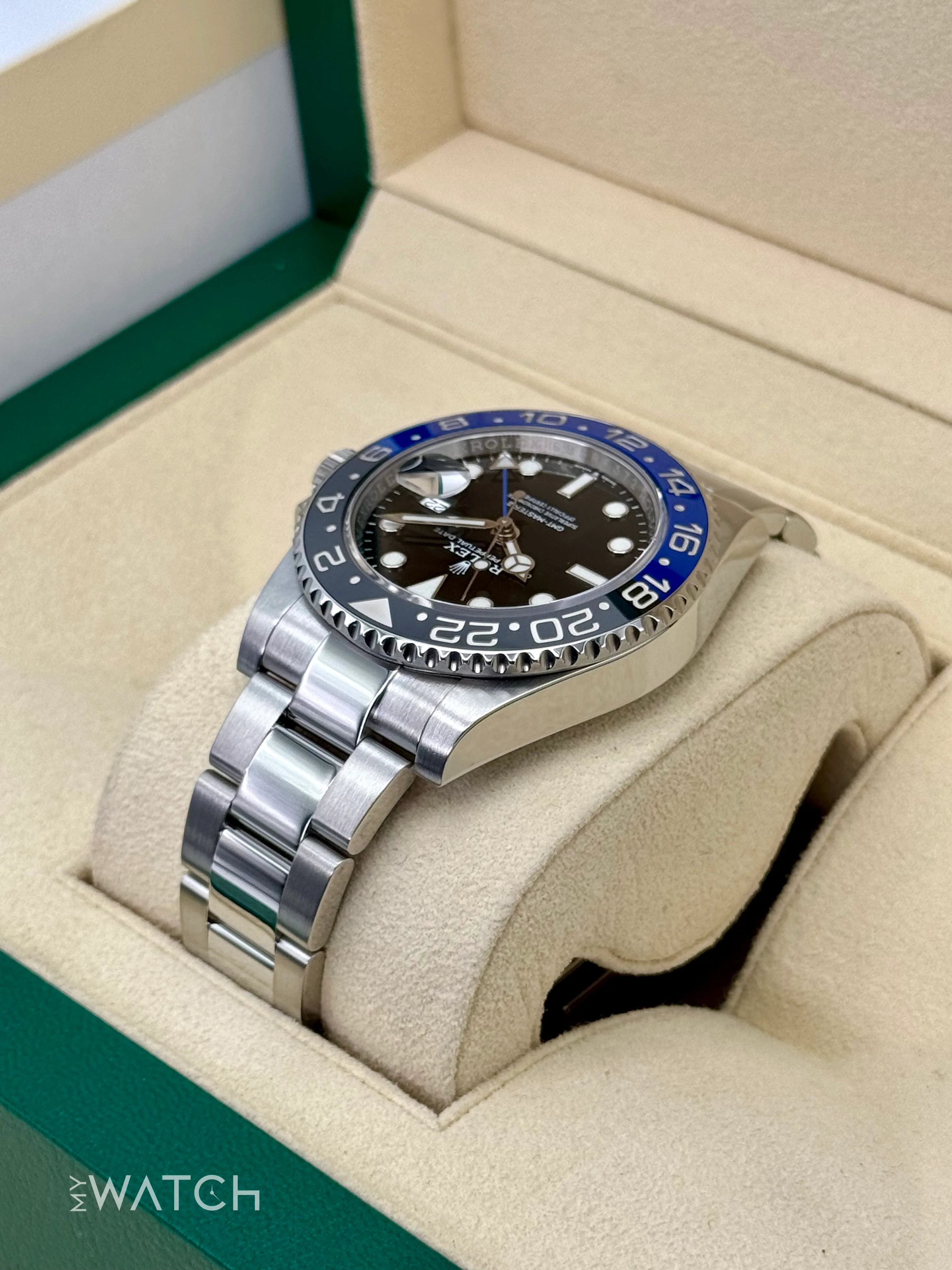 2022 Rolex GMT-Master II "Batman" 40mm 126710BLNR Oyster - Image 7