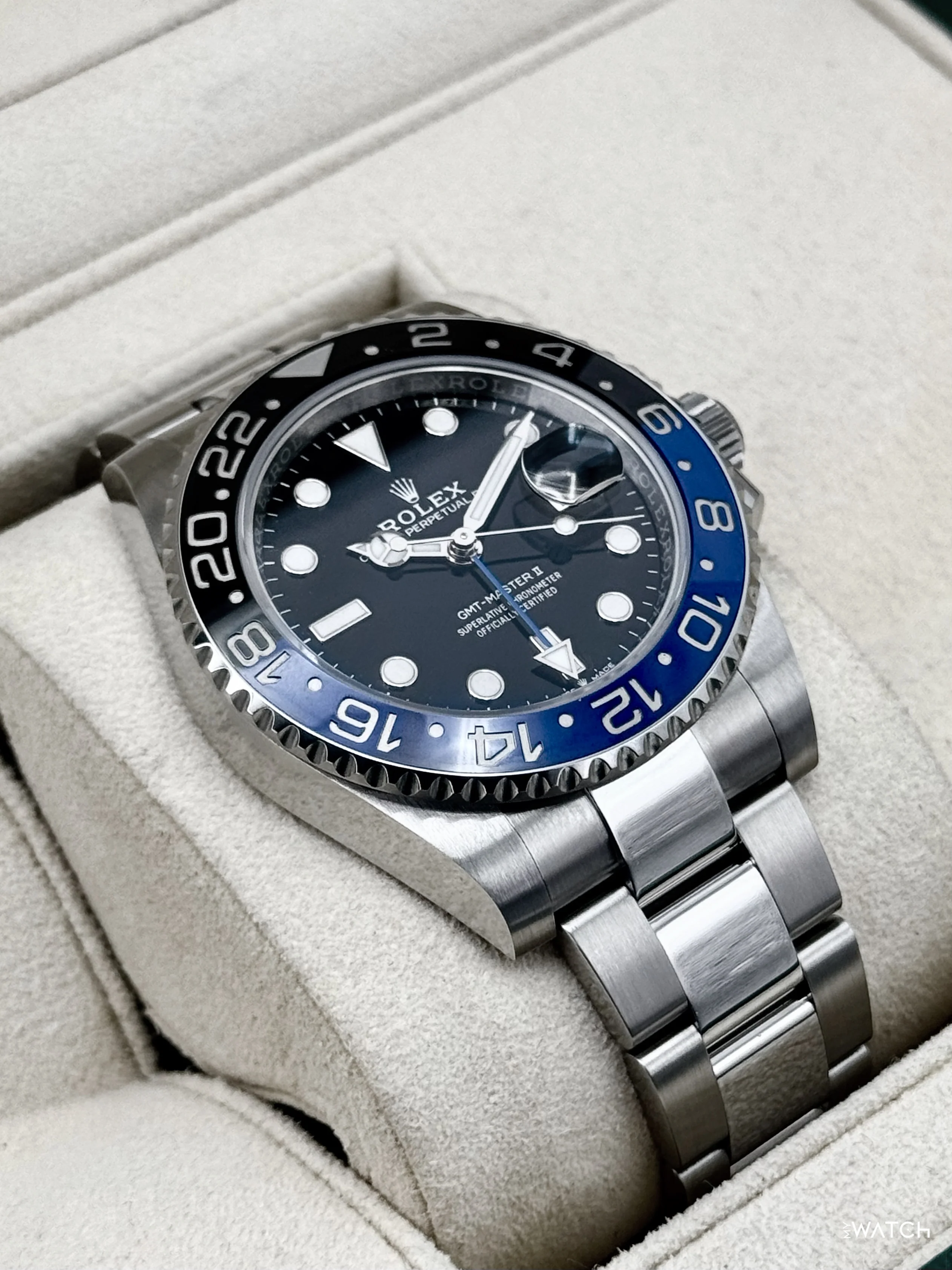 2022 Rolex GMT-Master II "Batman" 40mm 126710BLNR Oyster - Image 6