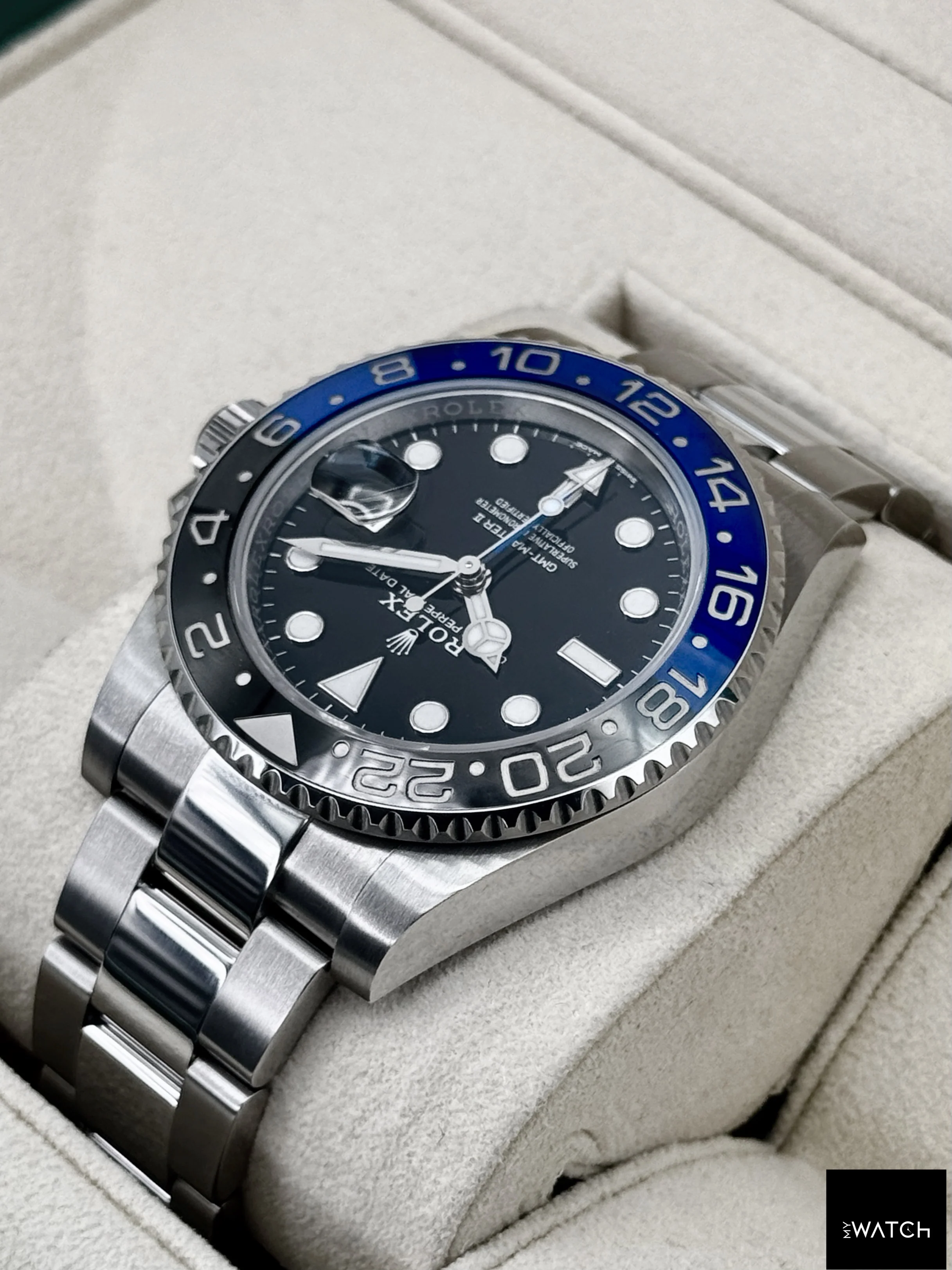 2022 Rolex GMT-Master II "Batman" 40mm 126710BLNR Oyster - Image 7