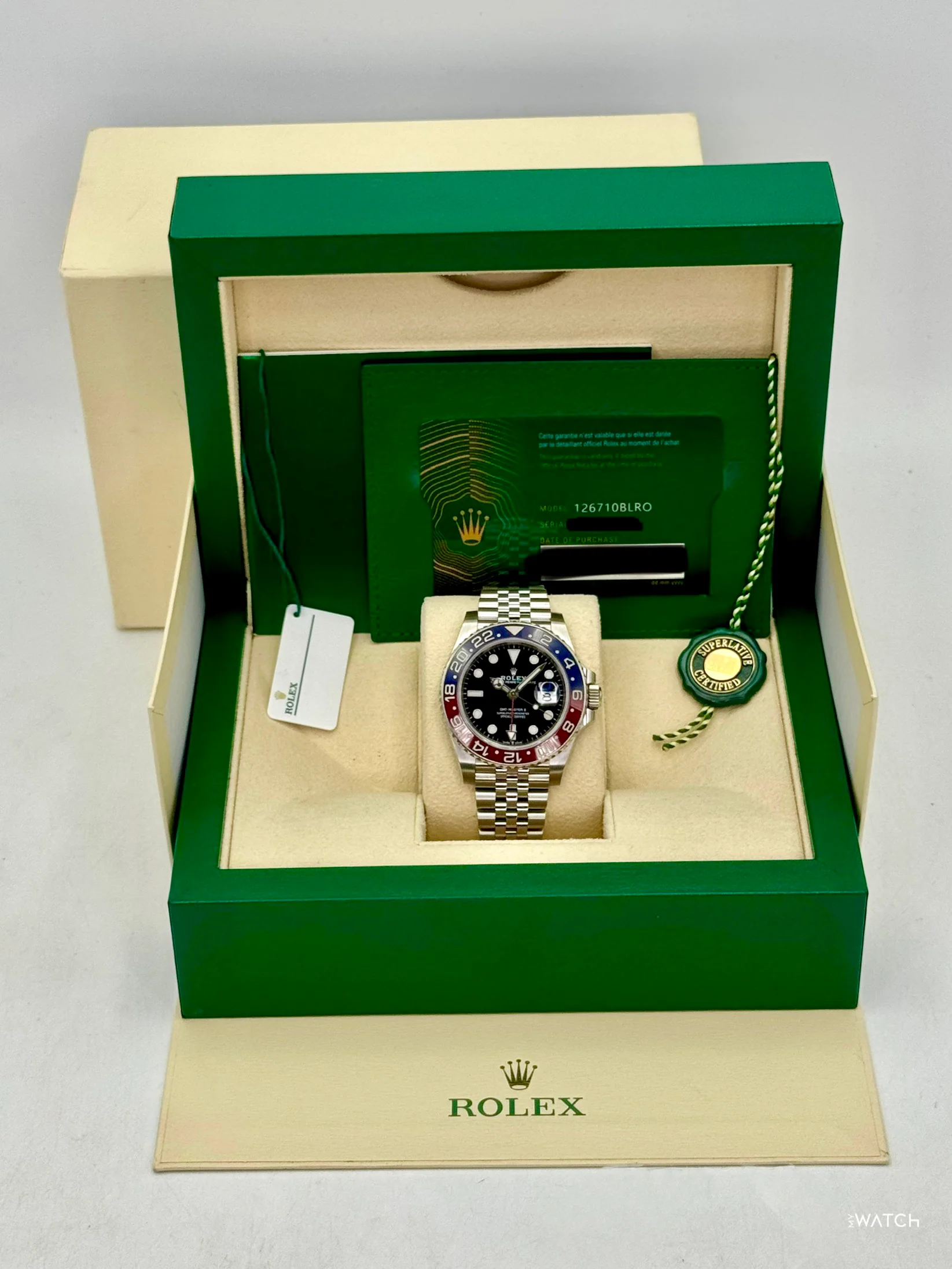 2022 Rolex GMT-Master II "Pepsi" 40mm 126710BLRO Jubilee - Image 6
