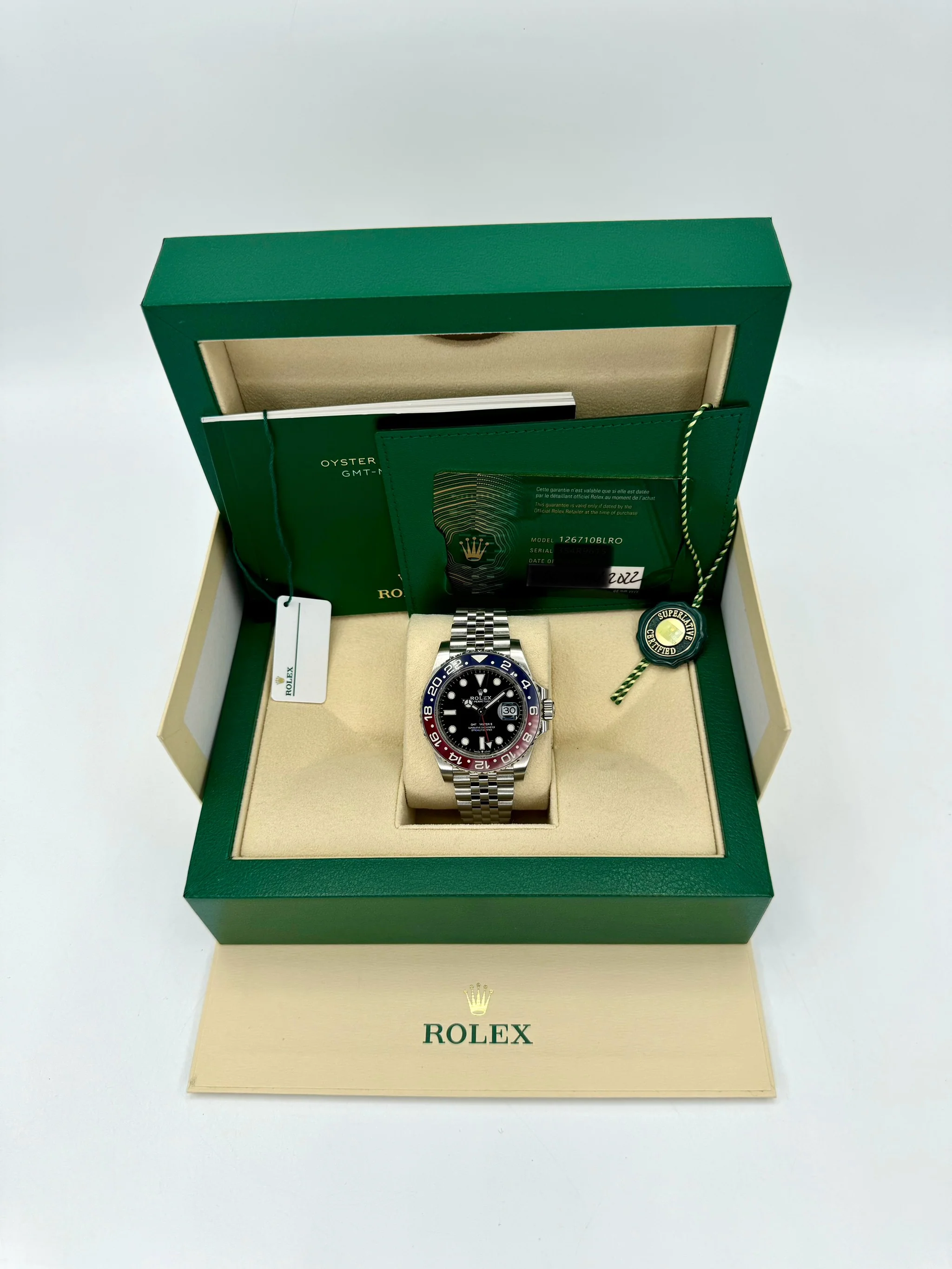 2022 Rolex GMT-Master II "Pepsi" 40mm 126710BLRO Jubilee - Image 11