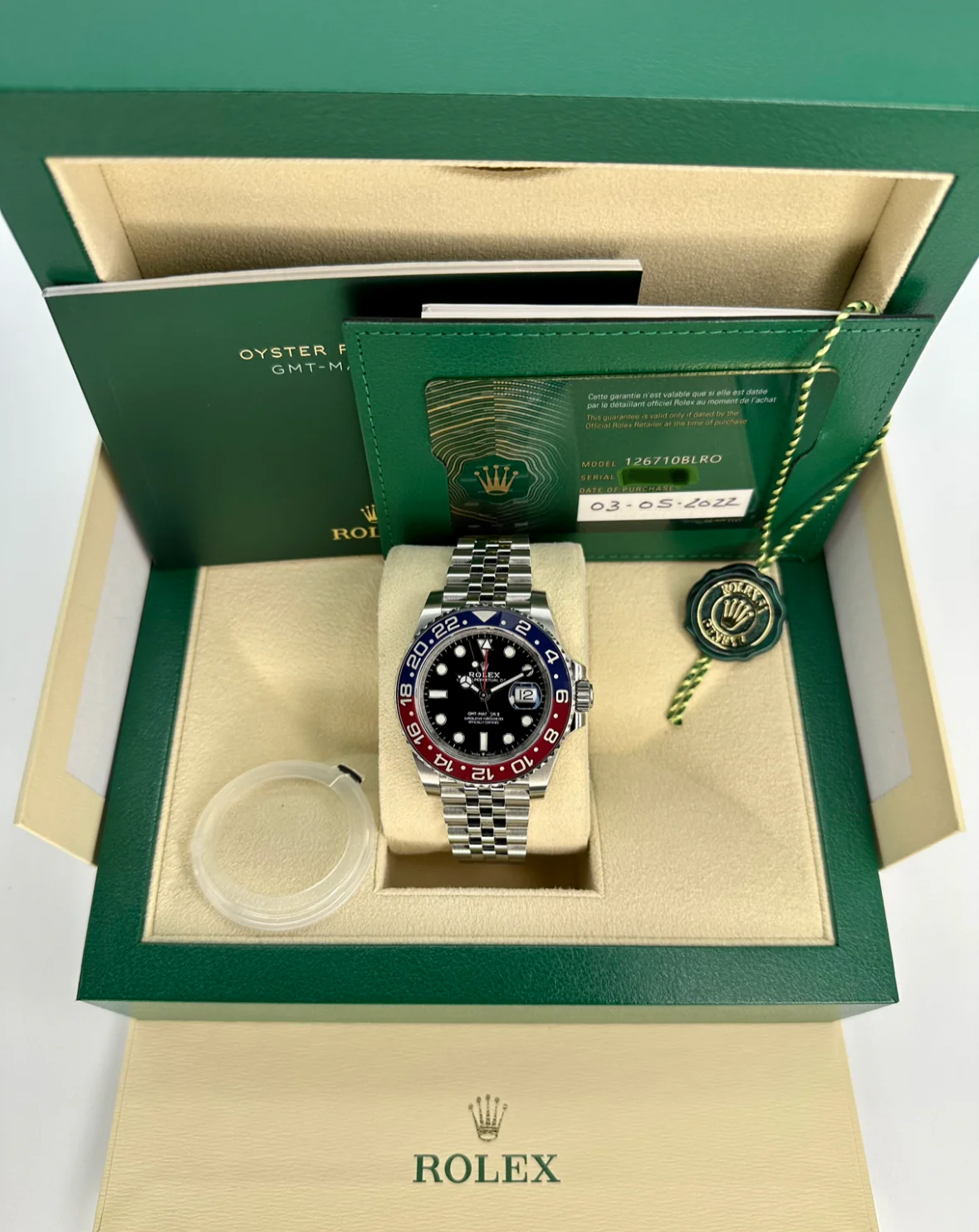 2022 Rolex GMT-Master II "Pepsi" 40mm 126710BLRO Jubilee - Image 11