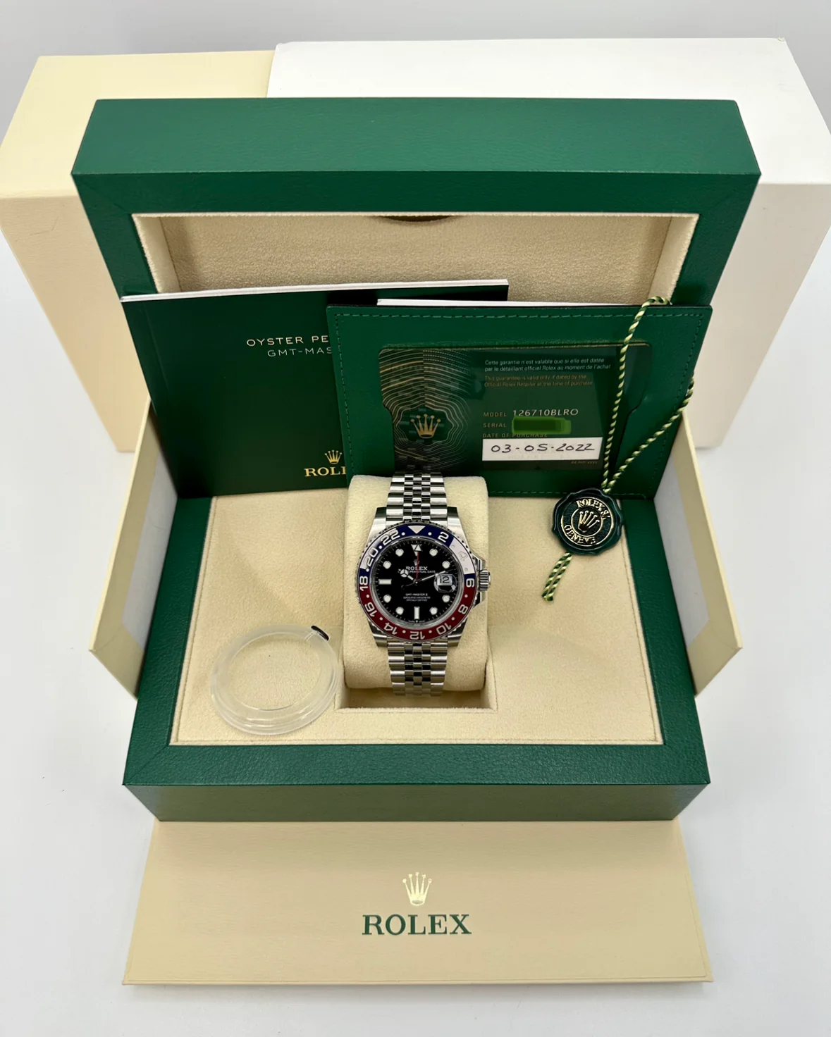 2022 Rolex GMT-Master II "Pepsi" 40mm 126710BLRO Jubilee - Image 12