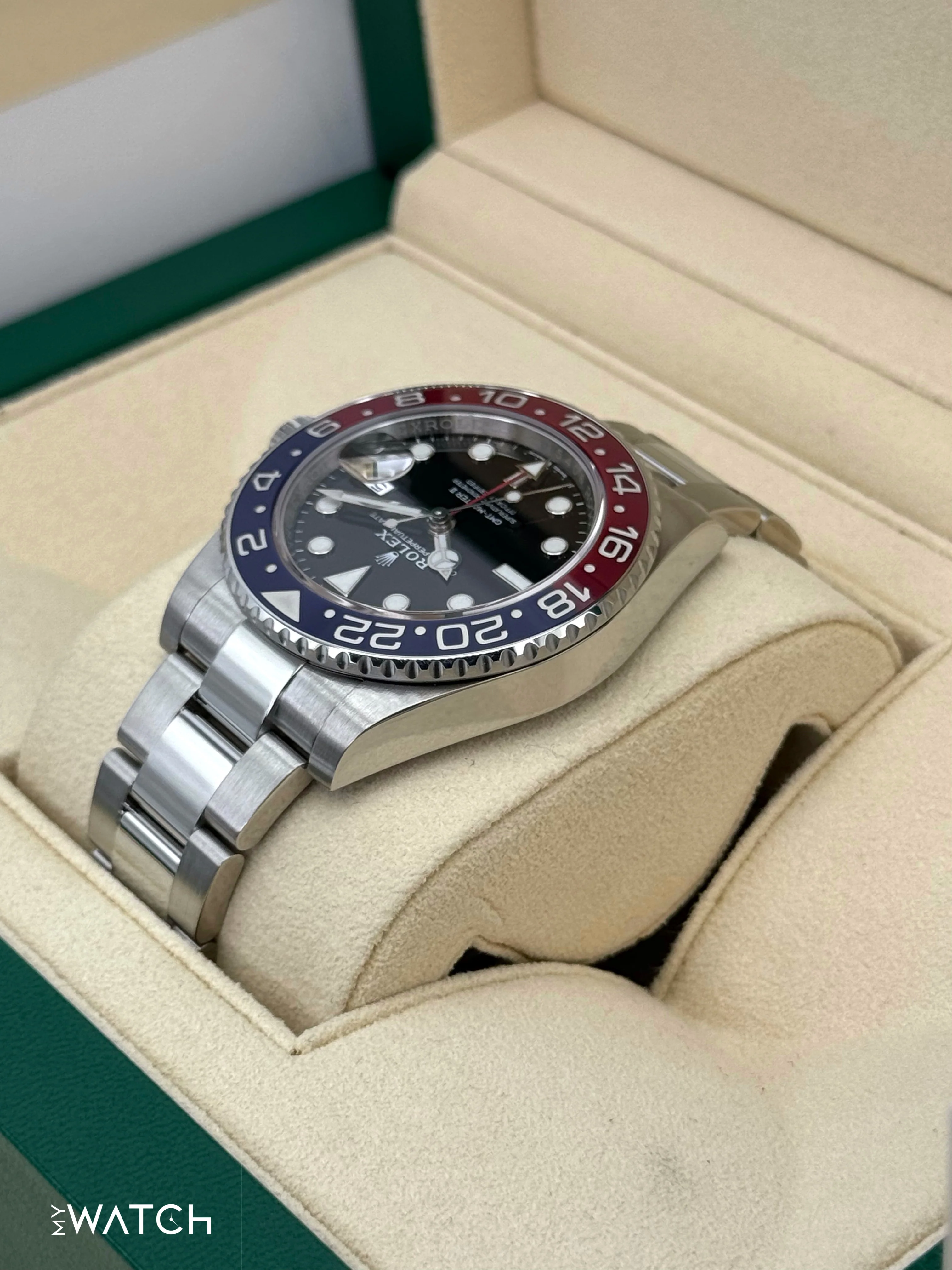 2022 Rolex GMT-Master II "Pepsi" 40mm 126710BLRO Oyster - Image 7