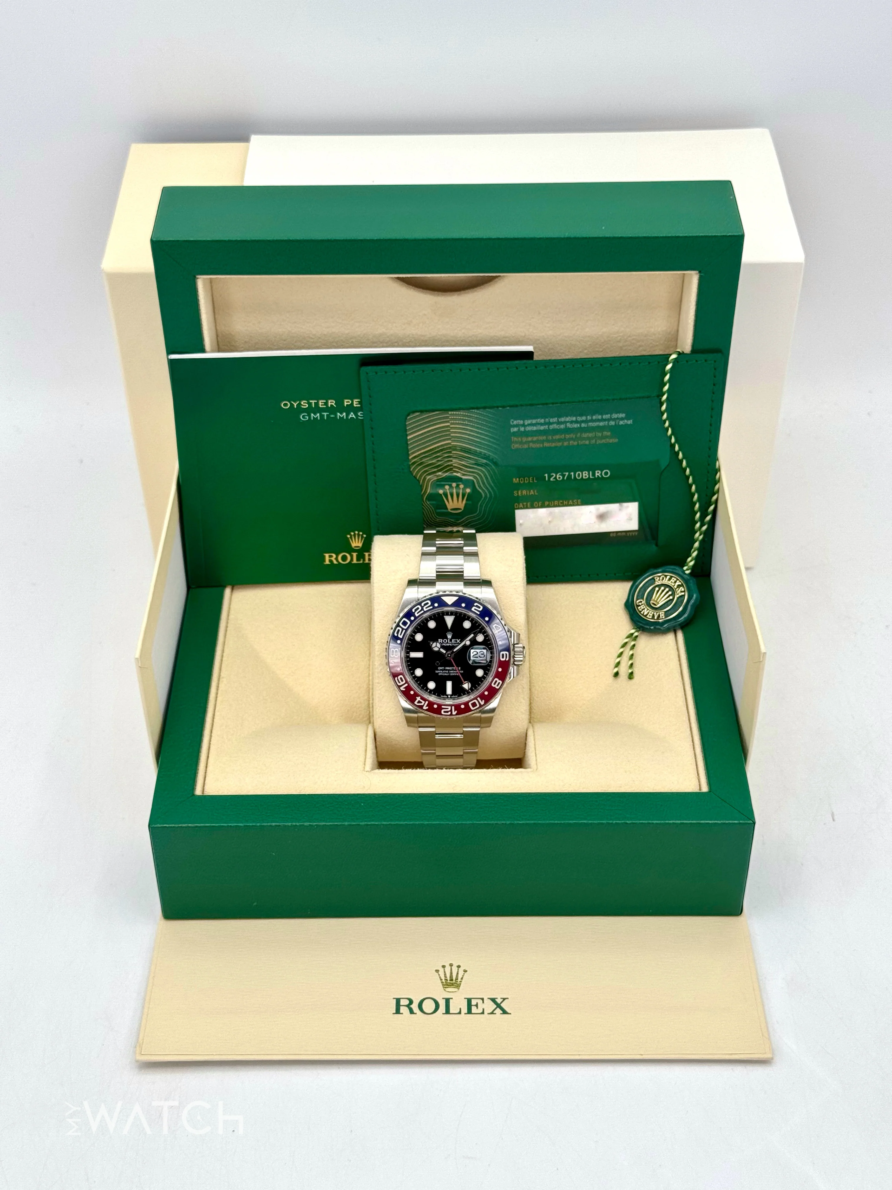 2022 Rolex GMT-Master II "Pepsi" 40mm 126710BLRO Oyster - Image 9