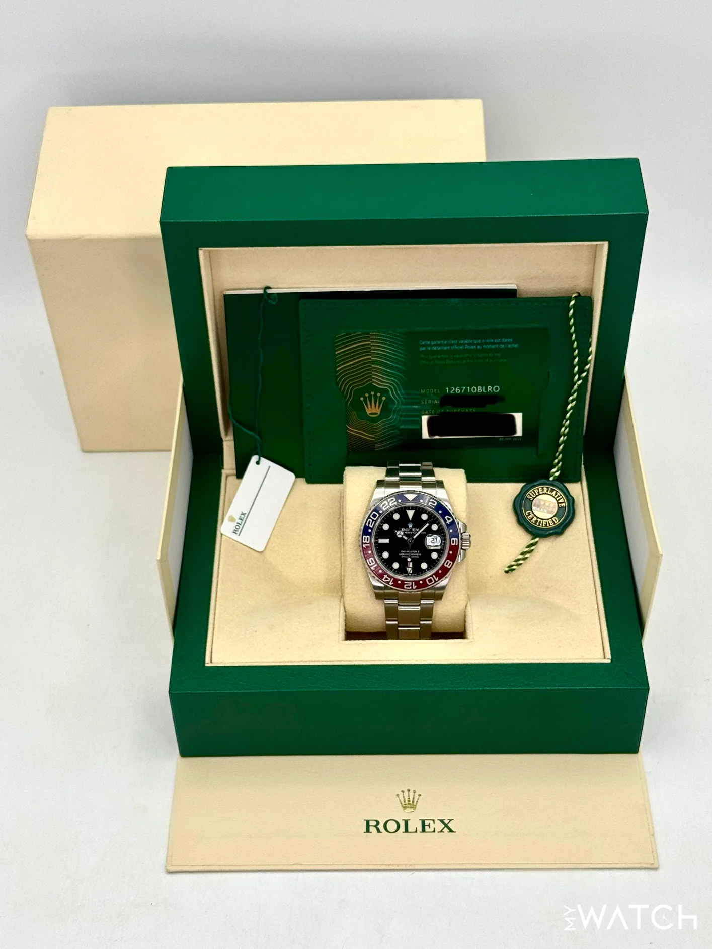 2022 Rolex GMT-Master II "Pepsi" 40mm 126710BLRO Oyster - Image 10